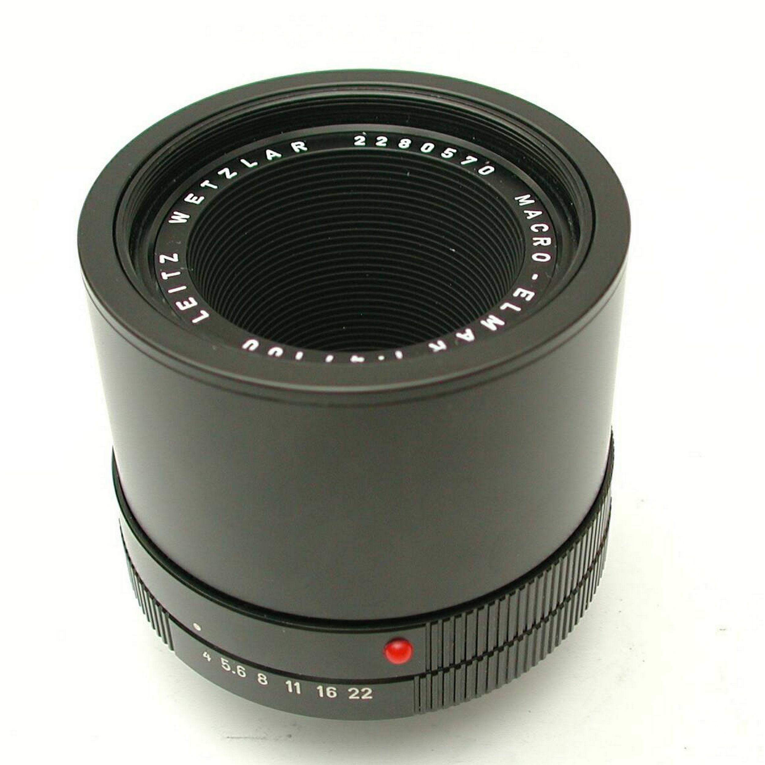 Leitz 100mm f4 Macro-Elmar + Doos