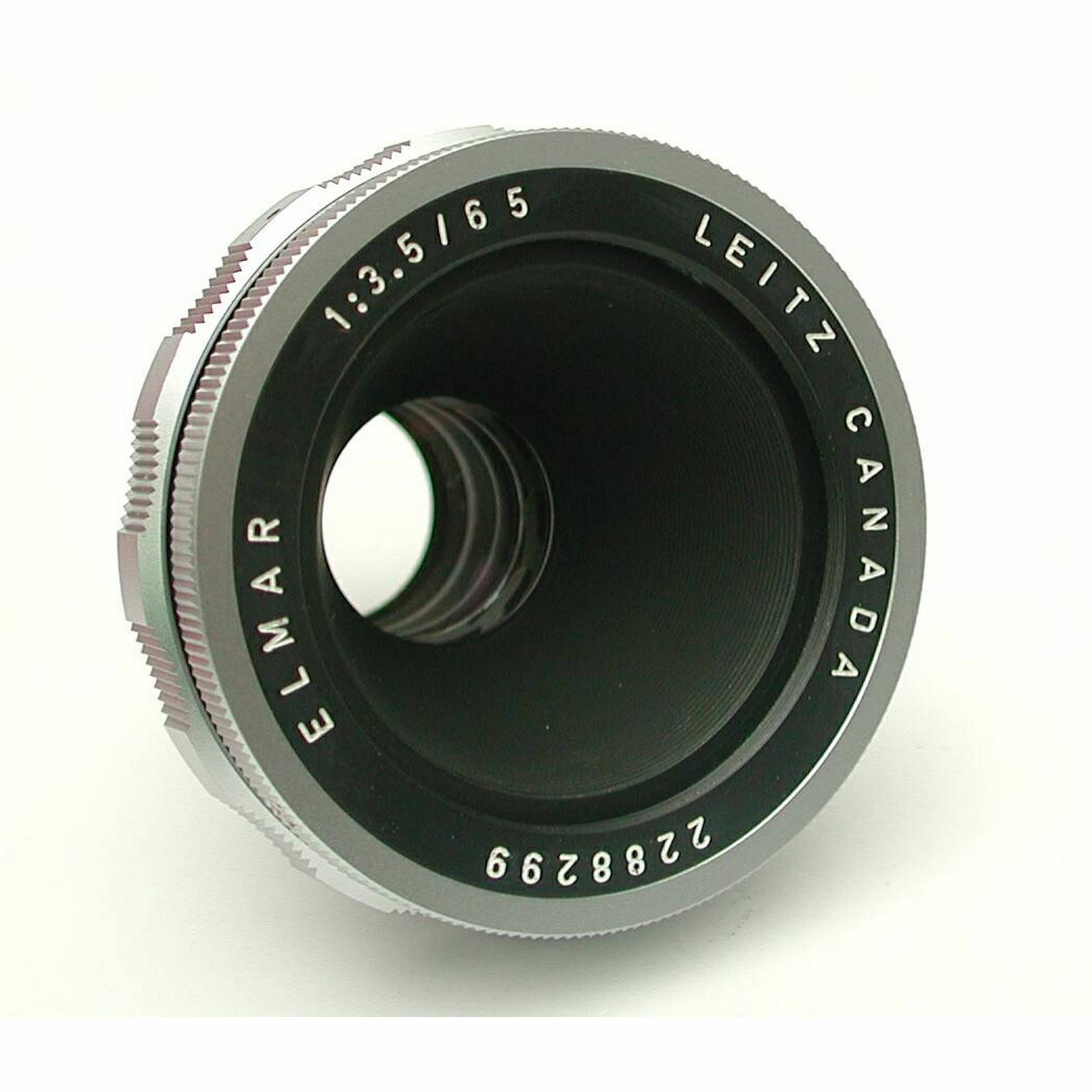 Leitz 65mm f3.5 Elmar Chroom + Doos