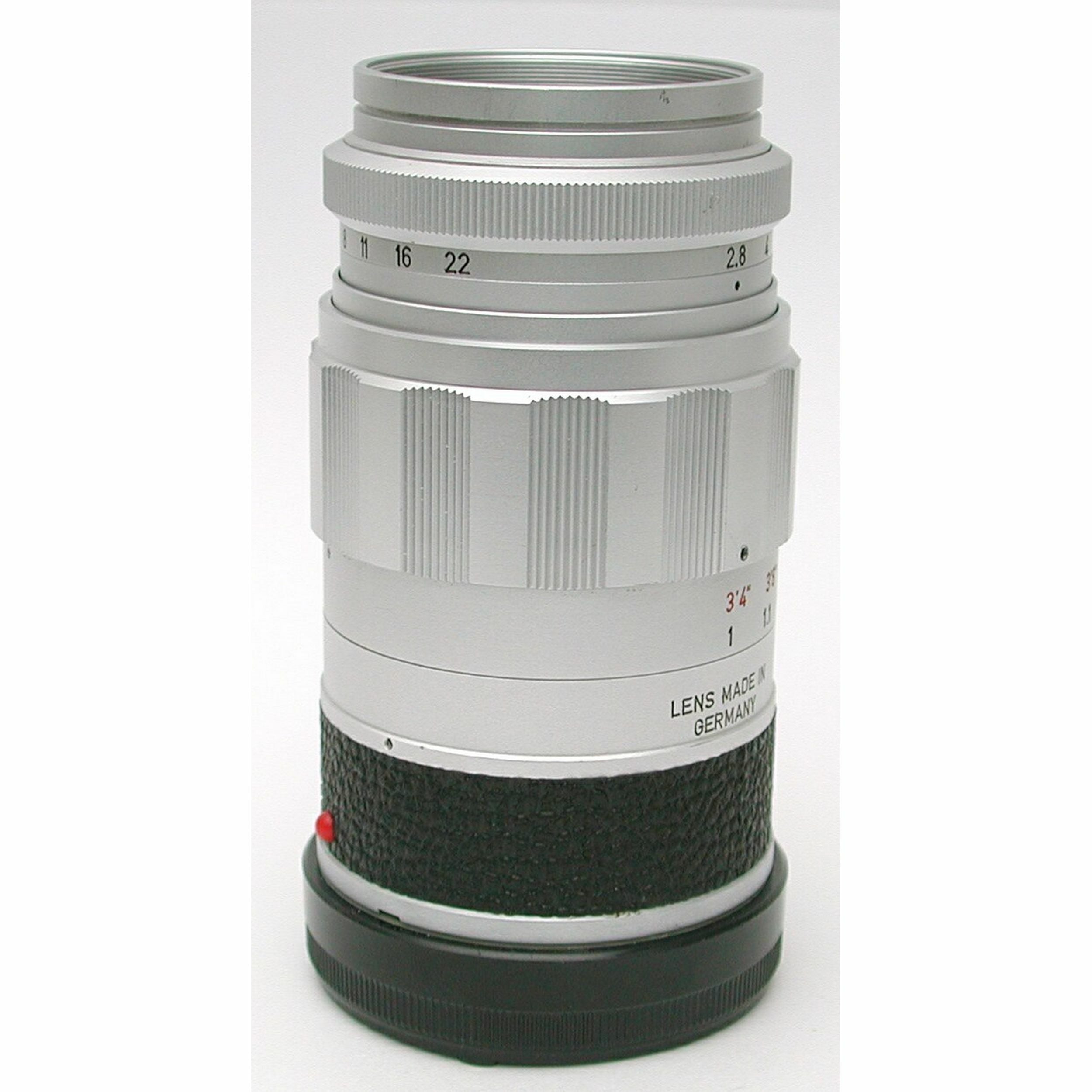 Leitz 90mm f2.8 Elmarit Chroom