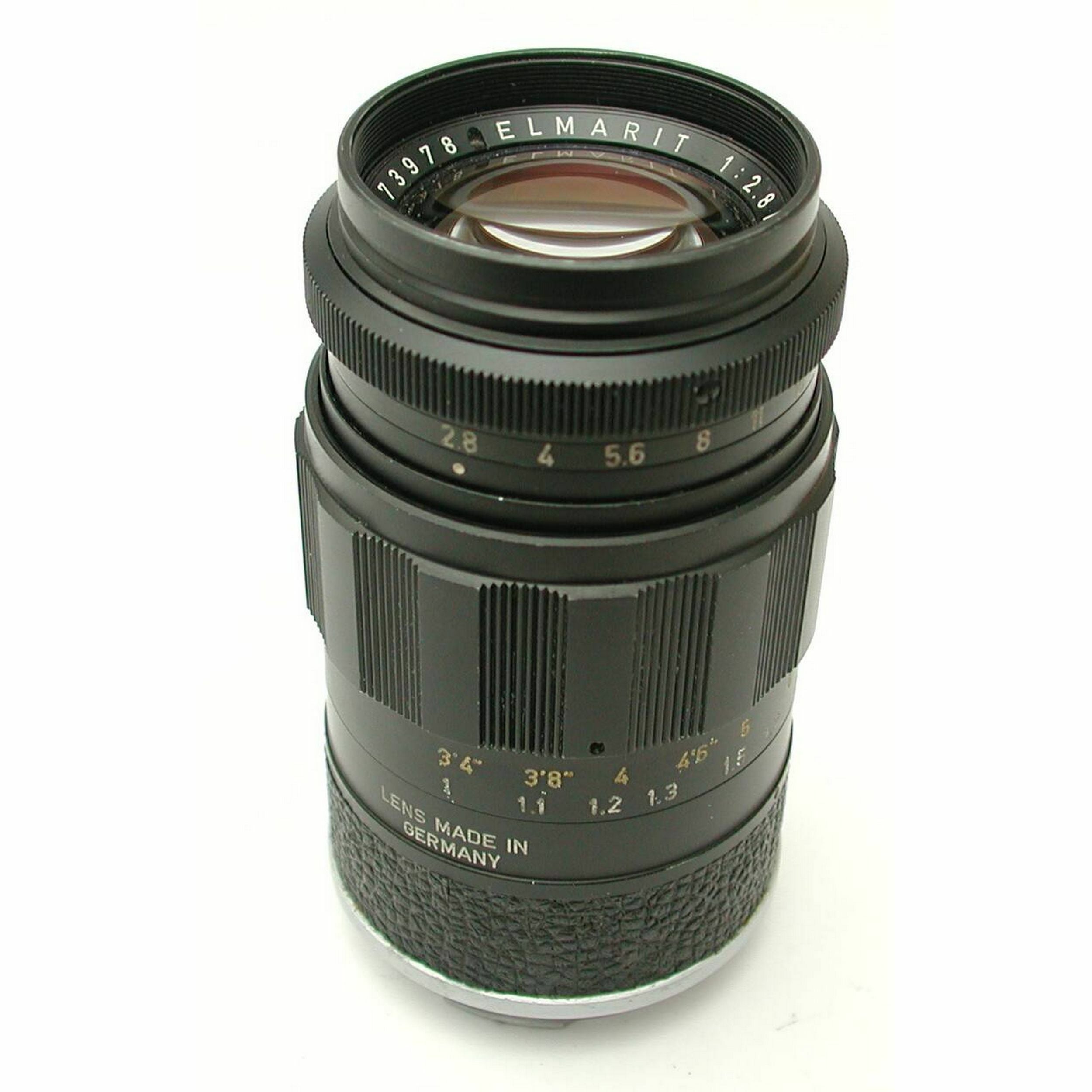 Leitz 90mm f2.8 Elmarit Zwart