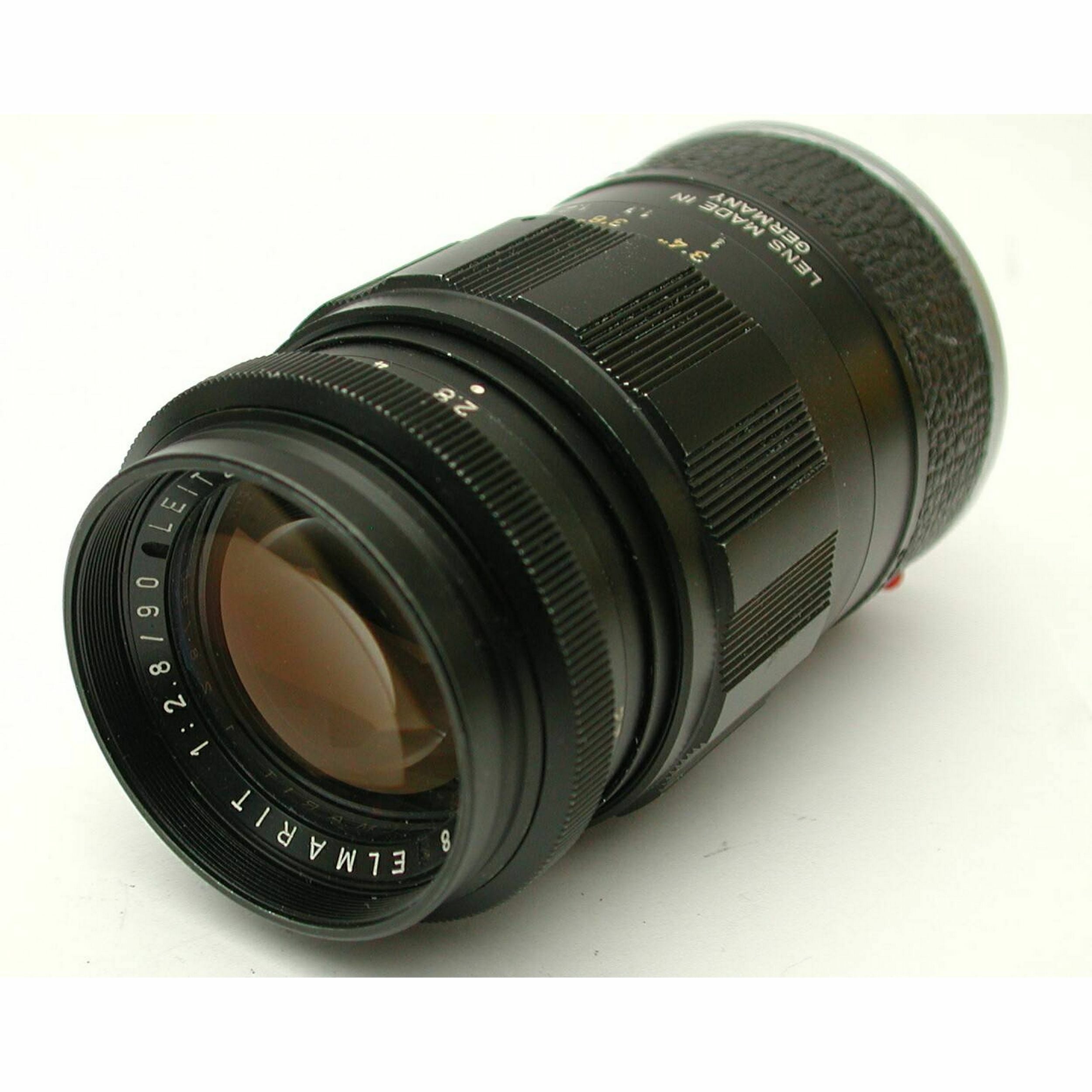 Leitz 90mm f2.8 Elmarit Zwart