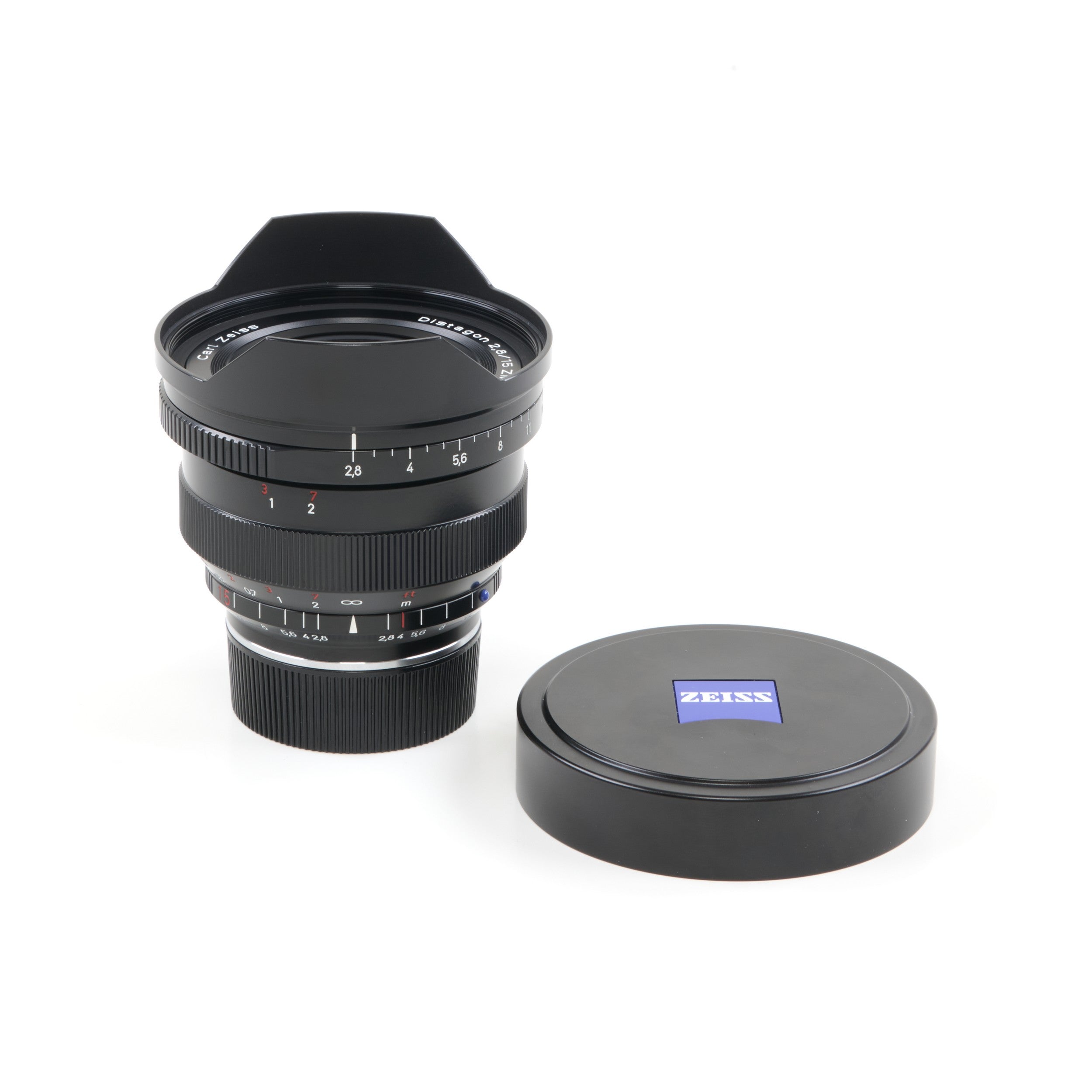 Carl Zeiss 15mm f2.8 Distagon ZM Voor Leica M + Doos