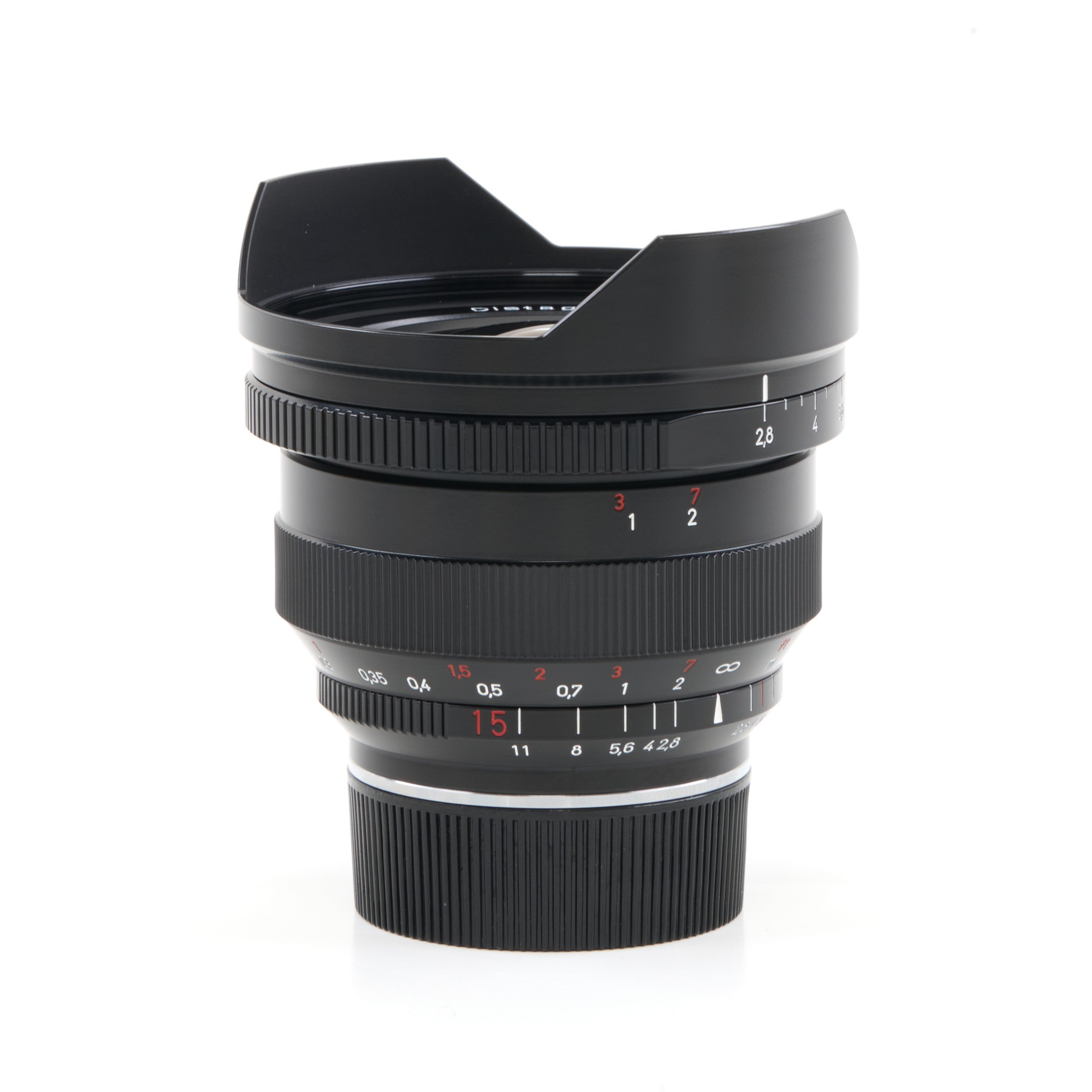 Carl Zeiss 15mm f2.8 Distagon ZM Voor Leica M + Doos
