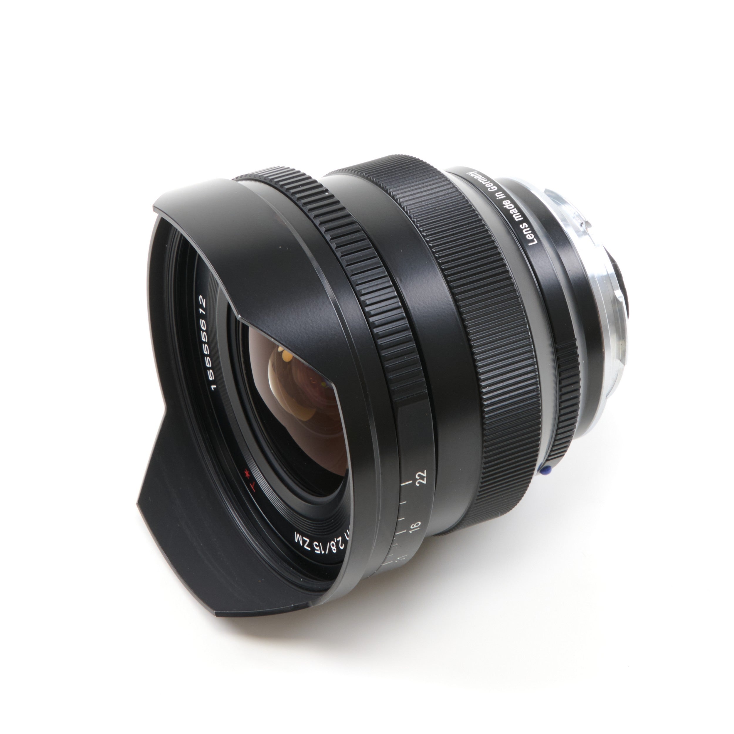 Carl Zeiss 15mm f2.8 Distagon ZM Voor Leica M + Zoeker
