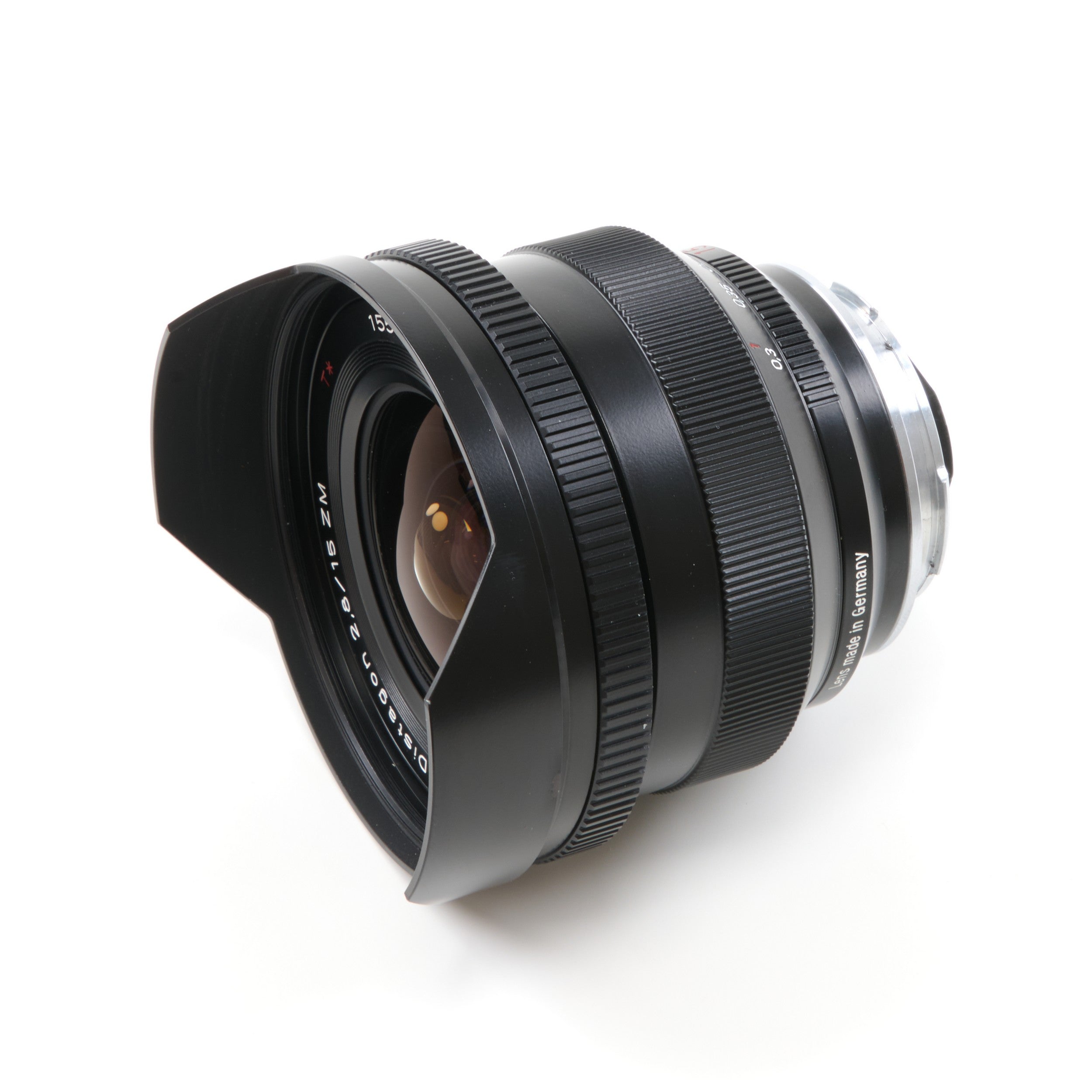 Carl Zeiss 15mm f2.8 Distagon ZM Voor Leica M + Zoeker