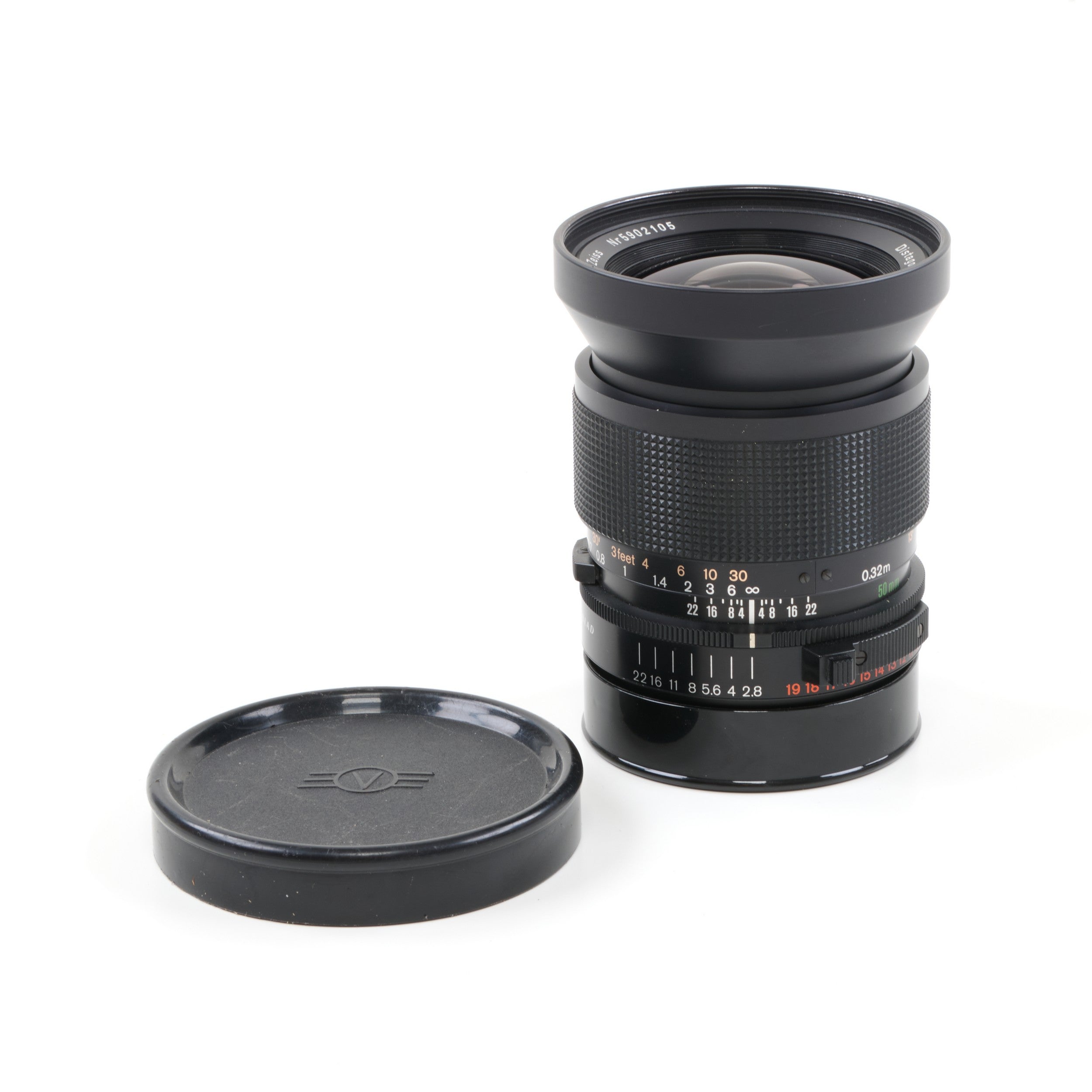 Carl Zeiss 50mm f2.8 Distagon F Voor Hasselblad 2000 - 200 Camera's + Doos