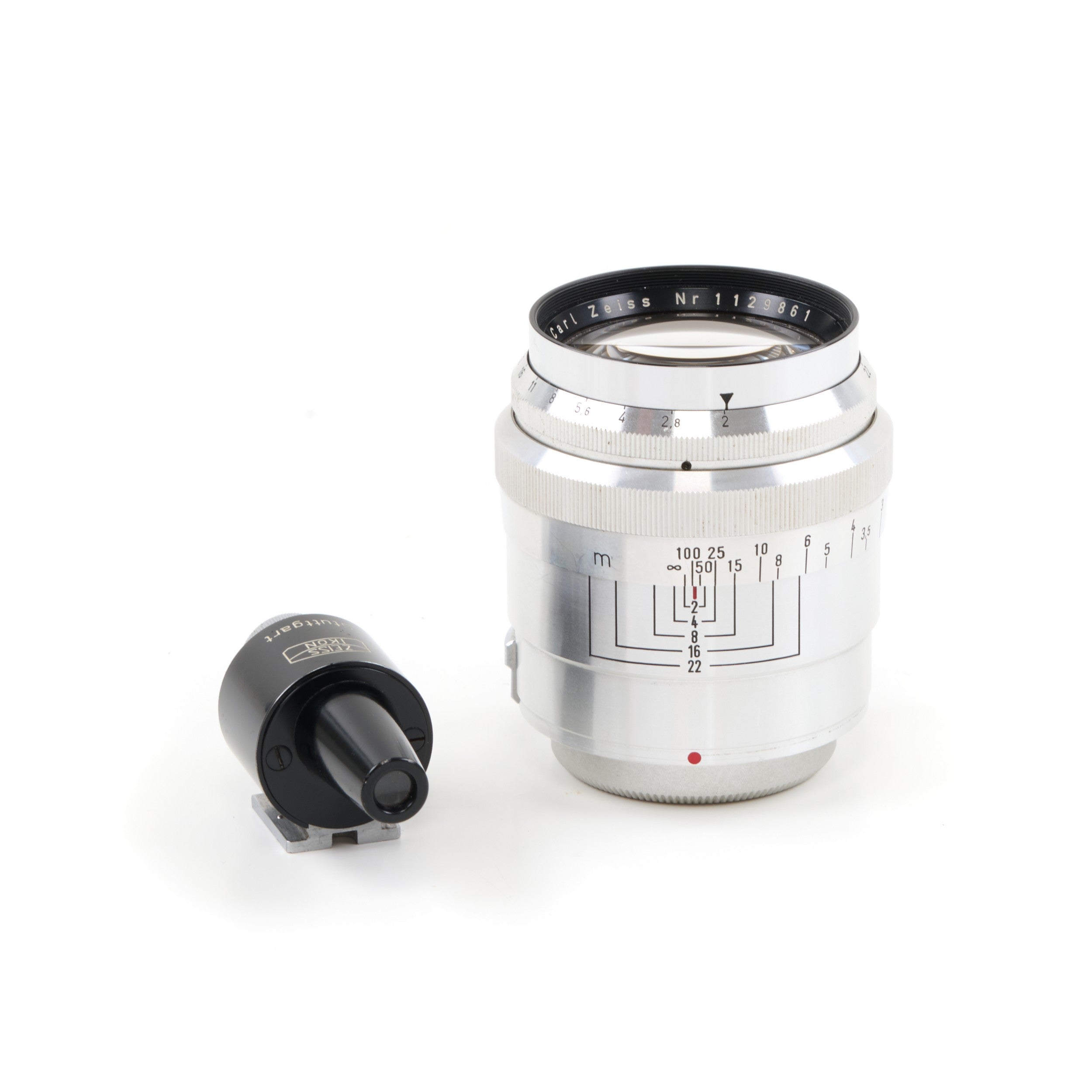 Carl Zeiss 85mm f2 Sonnar Set voor Contax RF