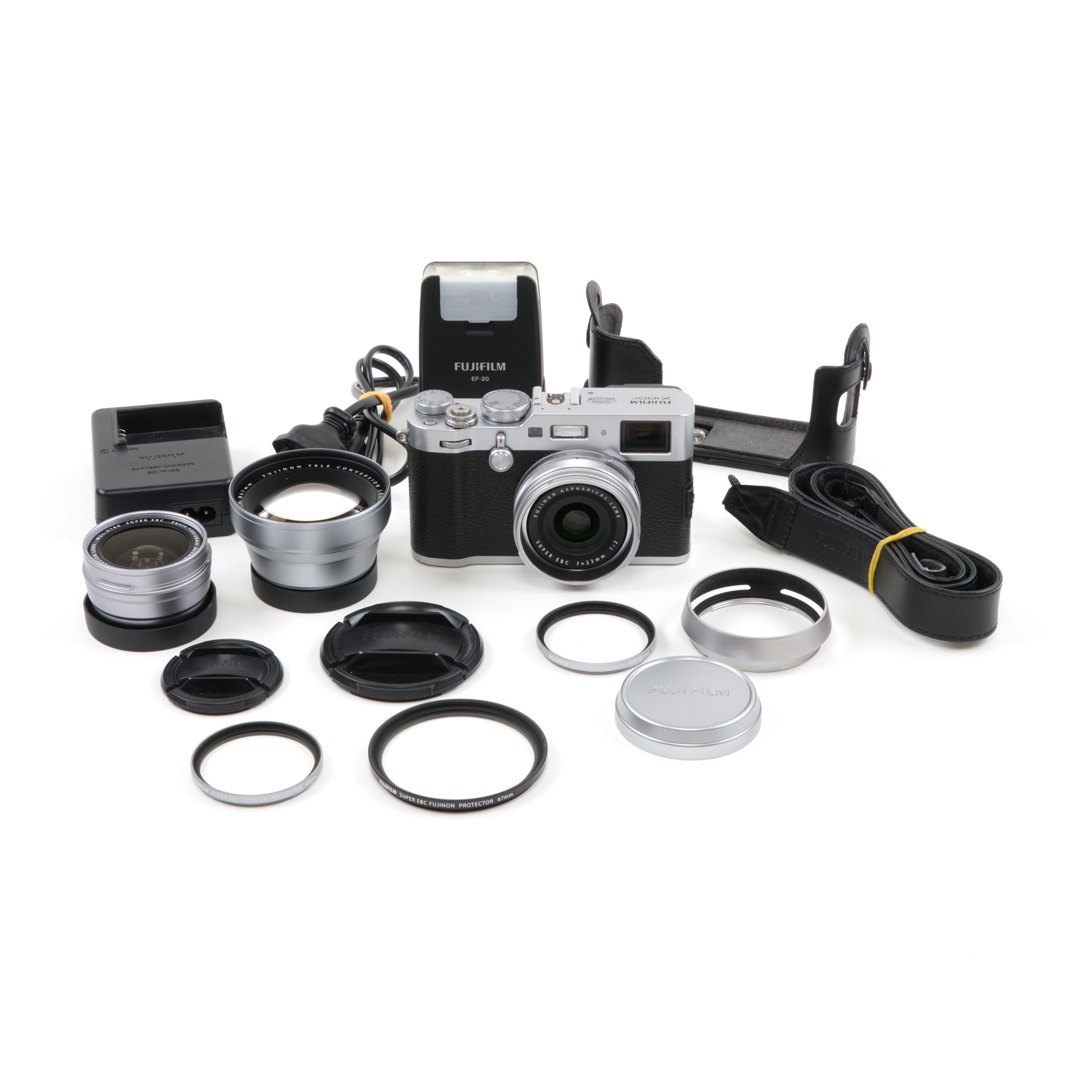 Fuji X100F Chroom Set