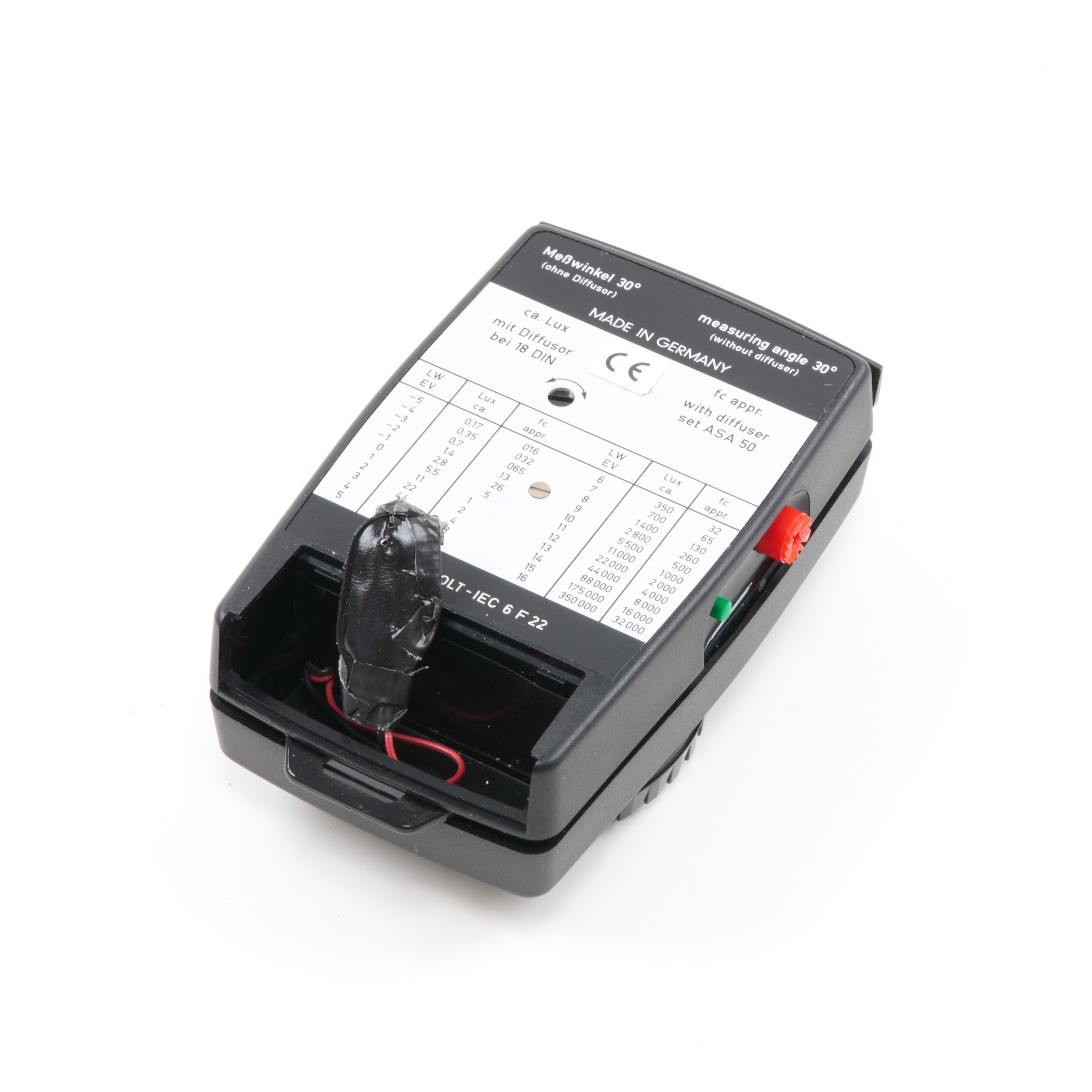 Gossen Profisix Lichtmeter Set Incl. Profi-Micro + Profi-Tele + Doos