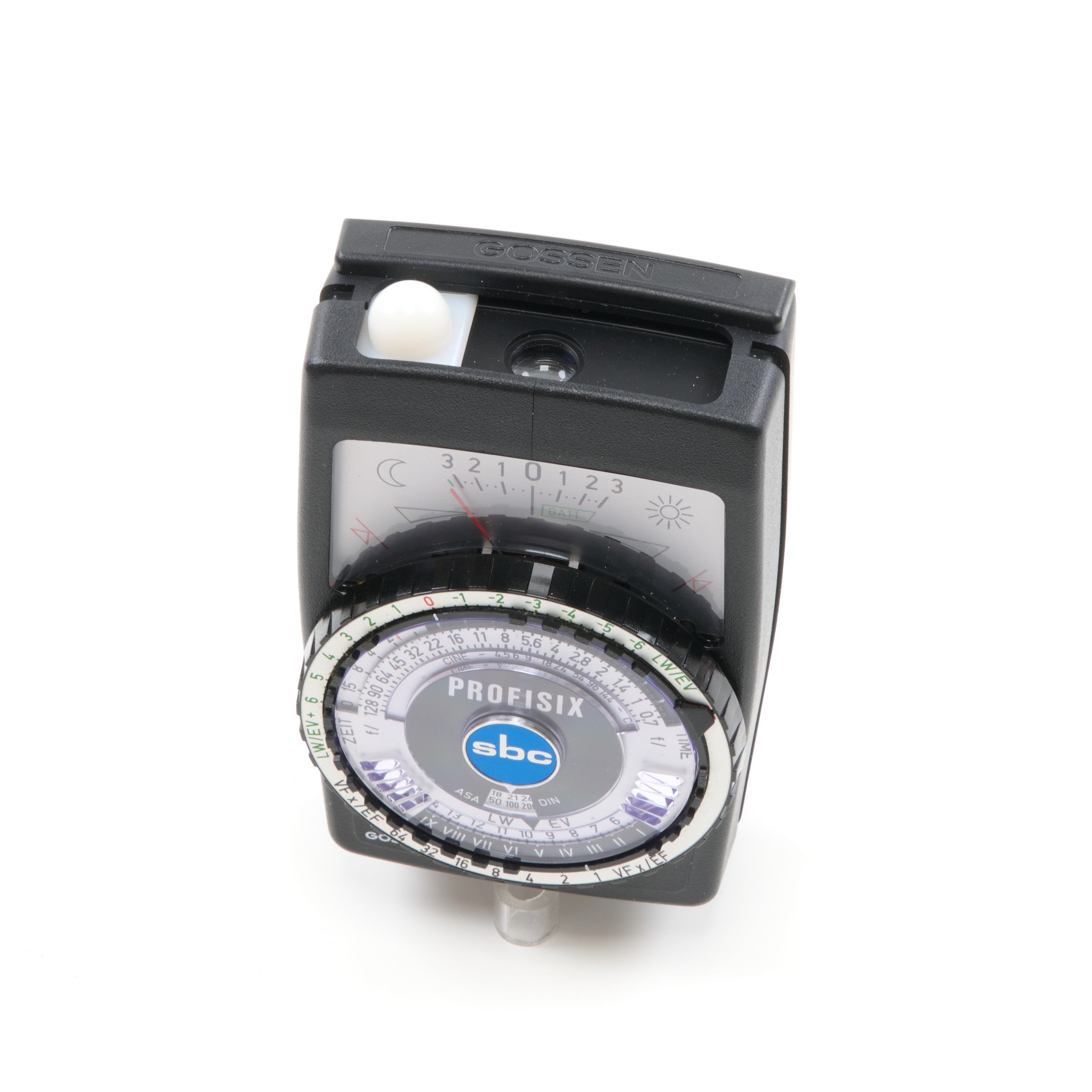 Gossen Profisix Lichtmeter Set Incl. Profi-Micro + Profi-Tele + Doos