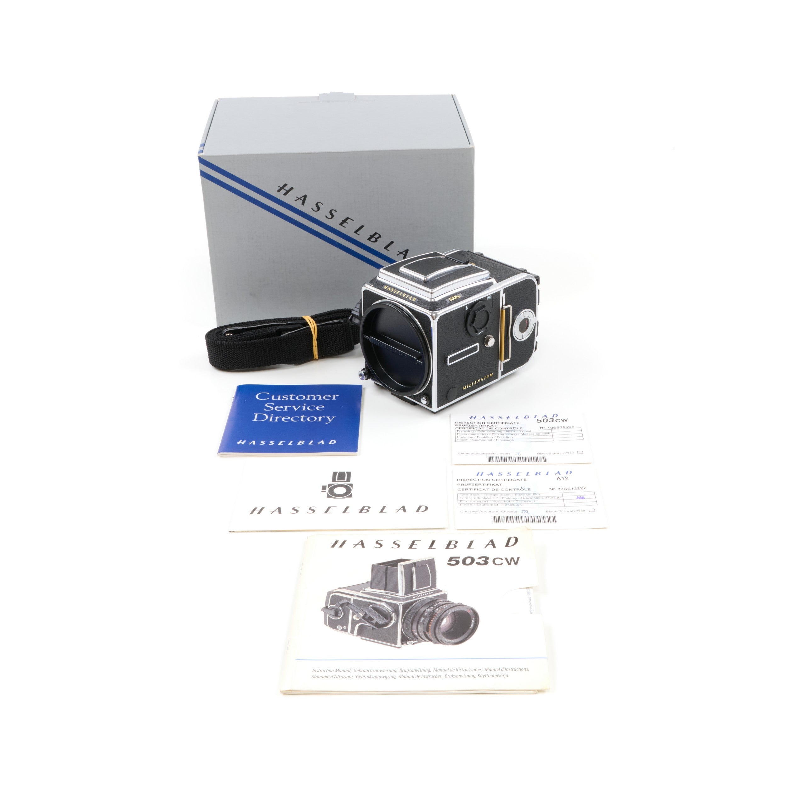 Hasselblad 503CW Millennium Set + Doos