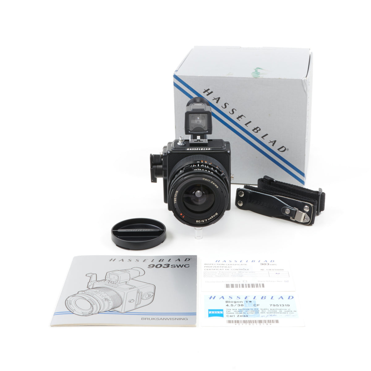 Hasselblad 903SWC Zwart + Doos NIEUW