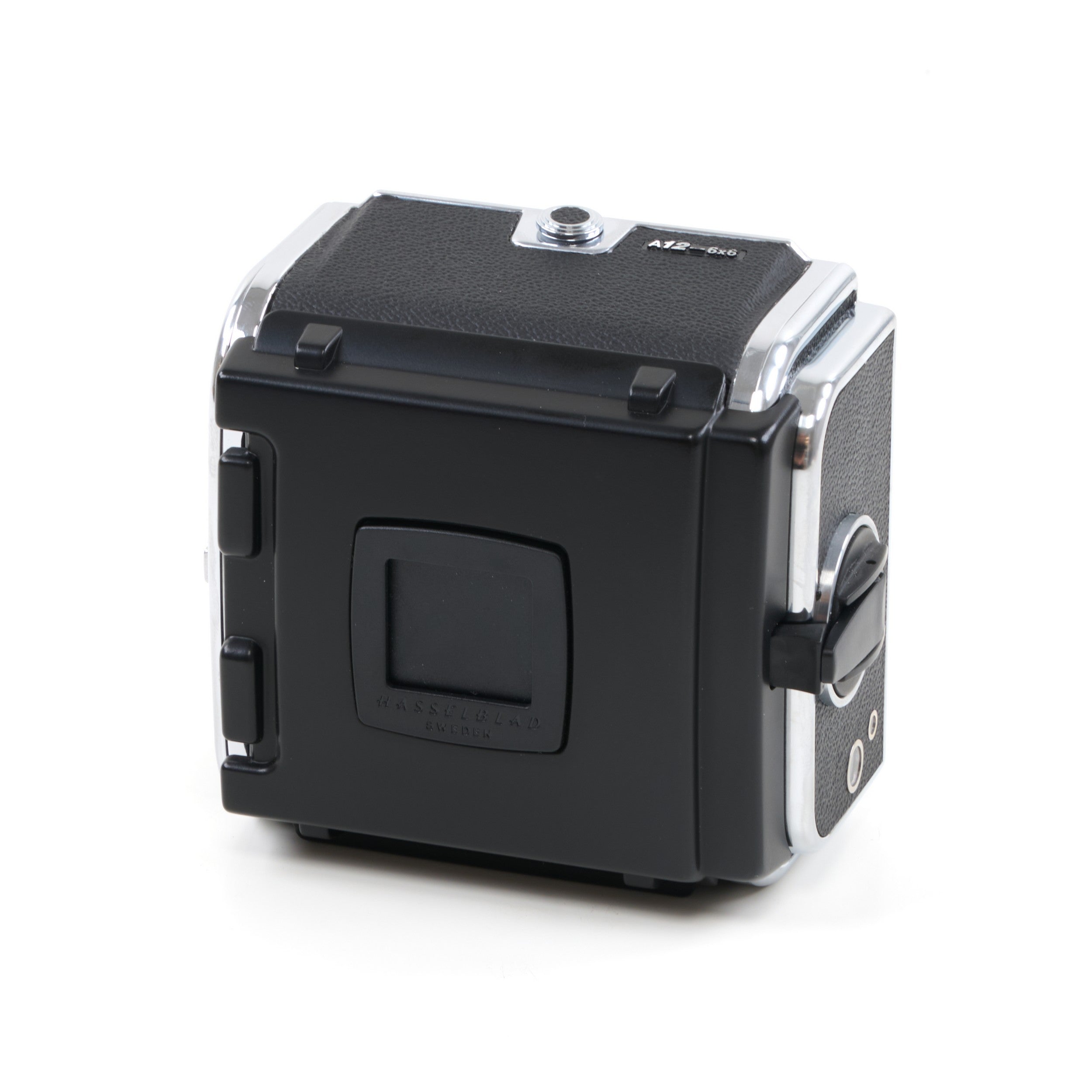 Hasselblad A12 Achterwand Chrome NOS + Doos