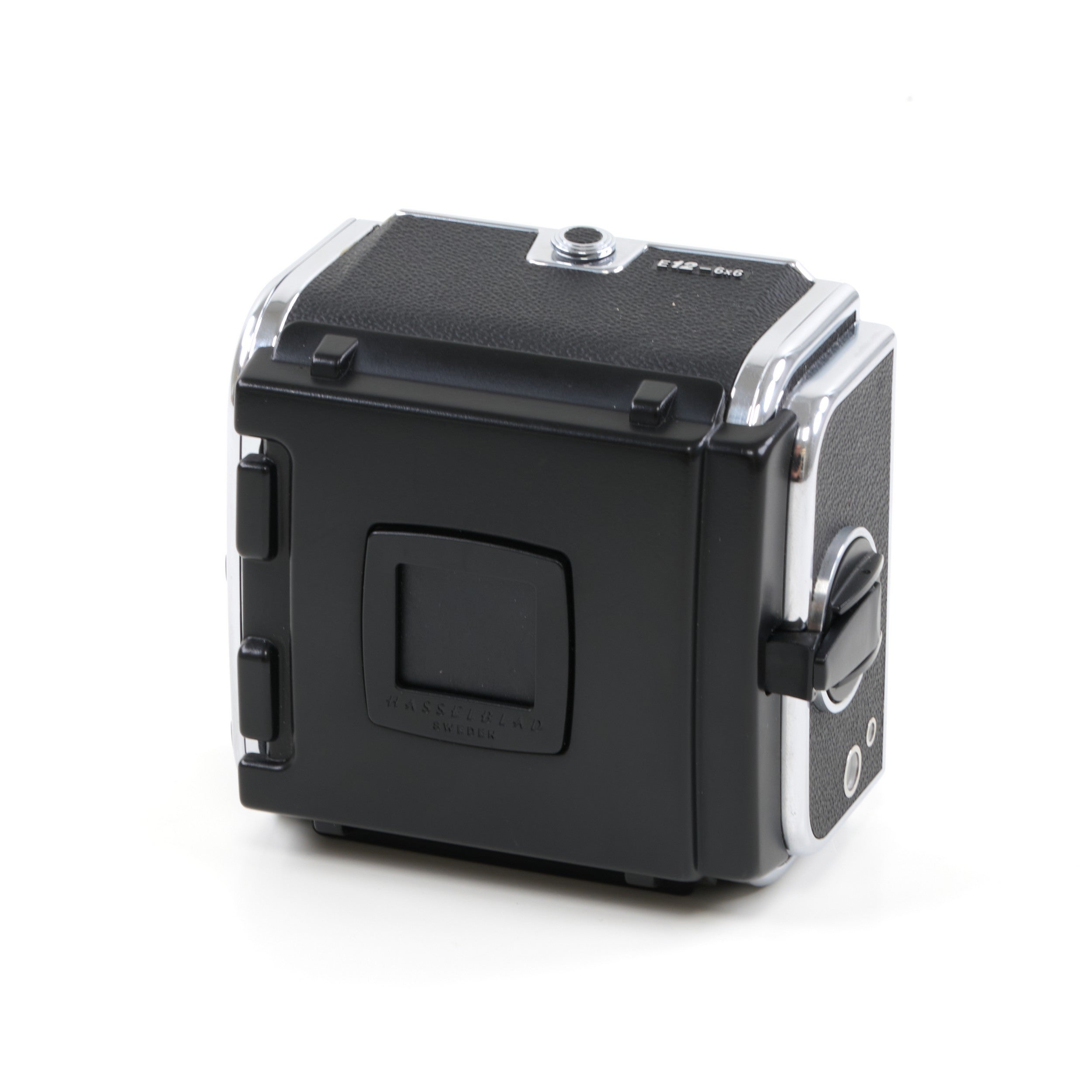 Hasselblad E12 Achterwand Chroom + Doos