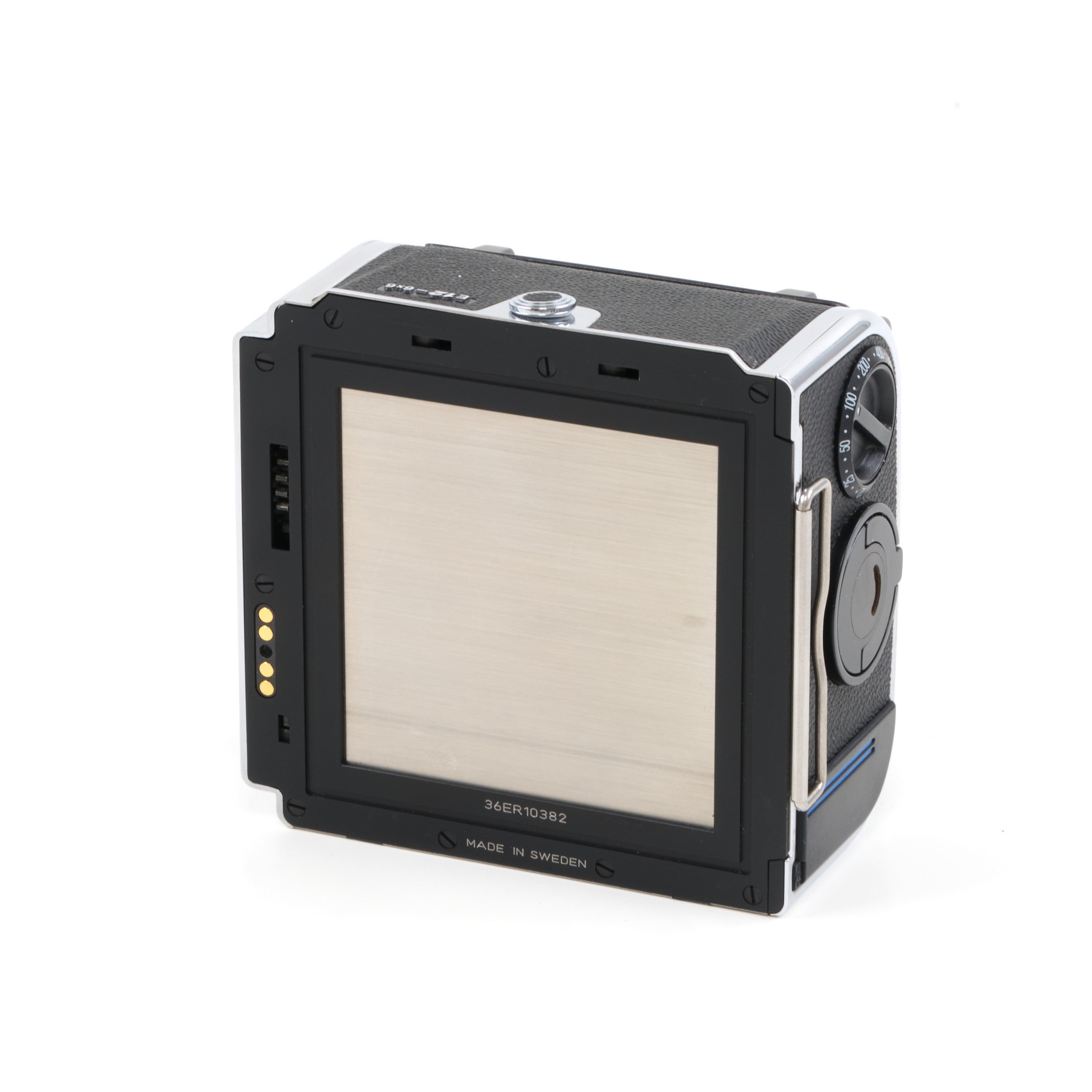 Hasselblad E12 Achterwand Chroom + Doos