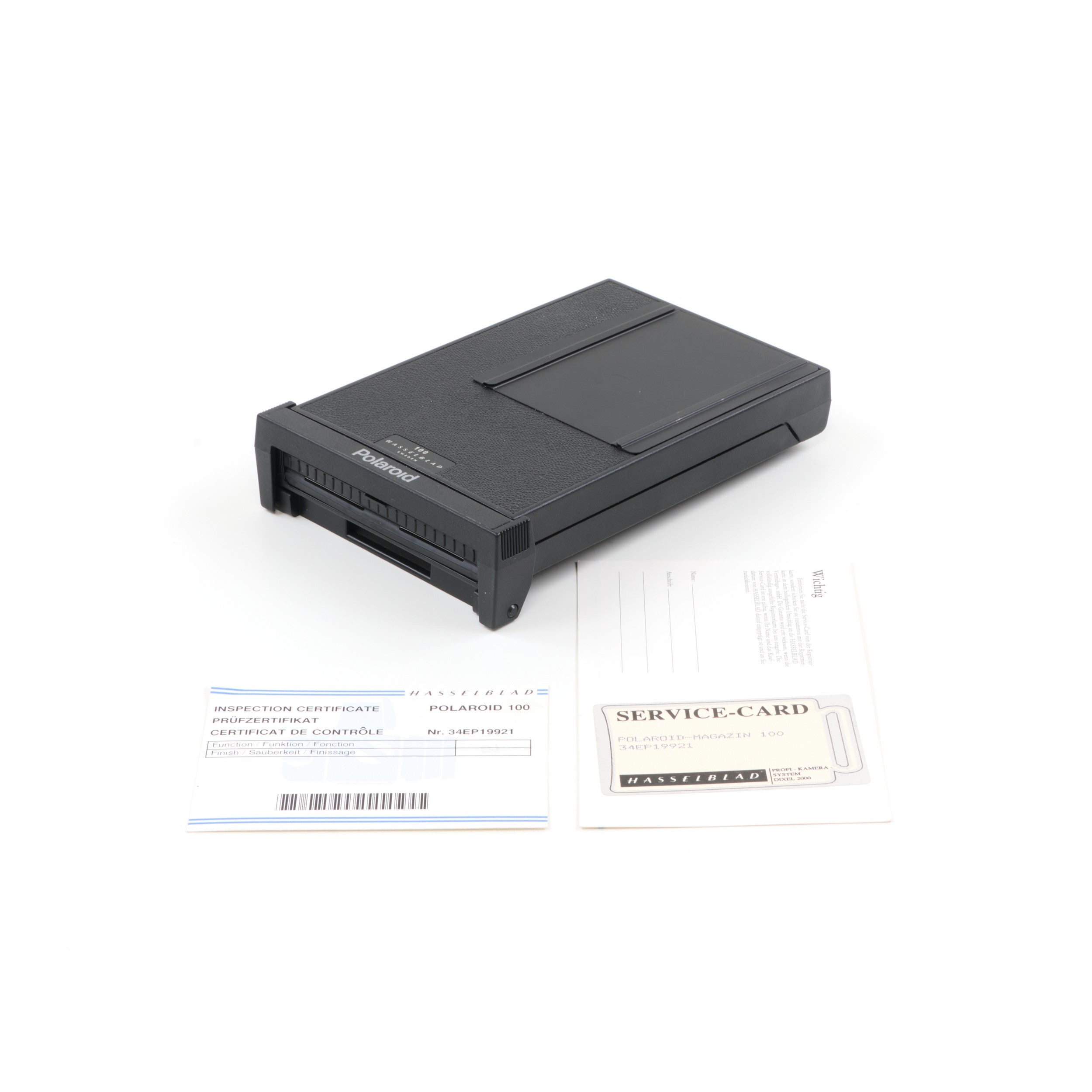 Hasselblad Polaroid 100 Achterwand Voor Hasselblad V Systeem