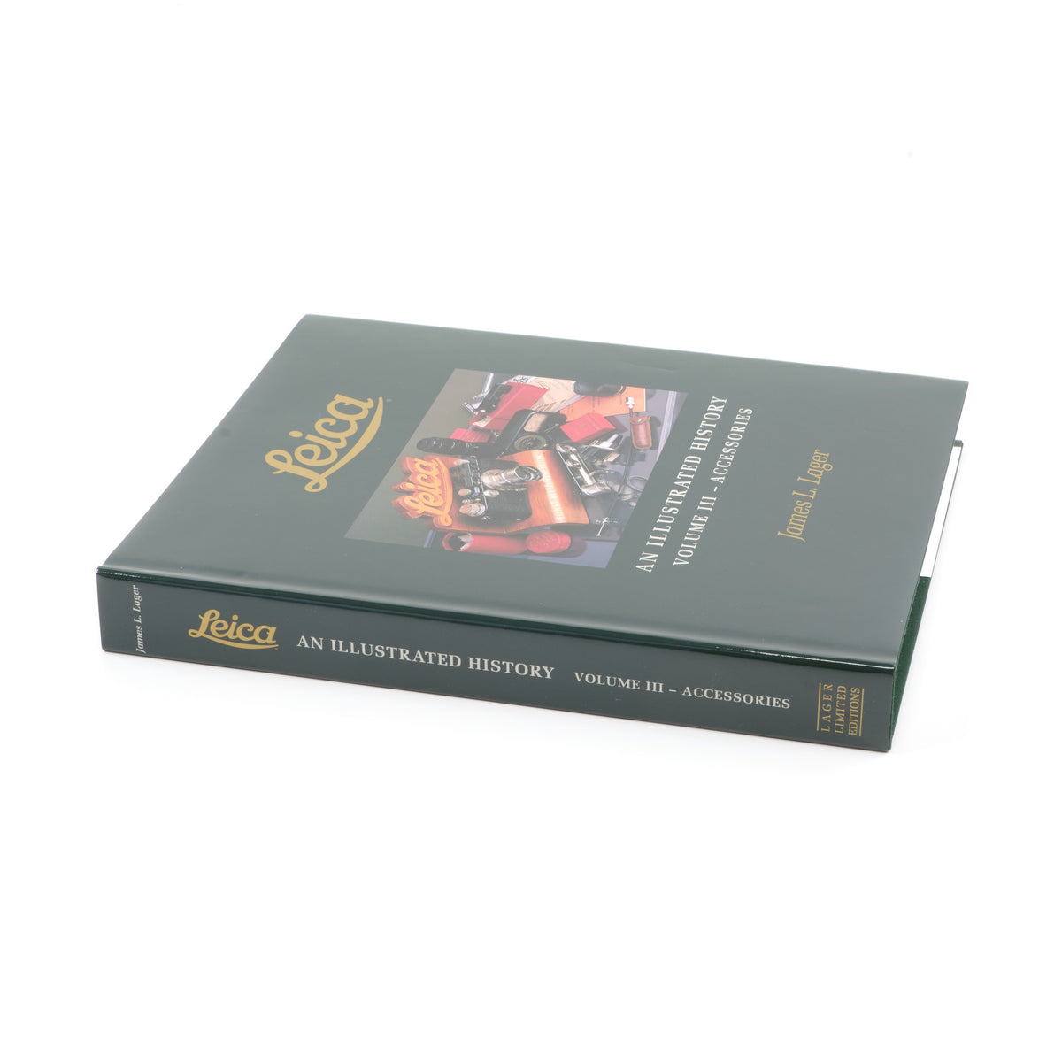Leica An Illustrated History Set Volume I + II + III 100th Anniversary Art Limited Edition Set Door James L. Lager