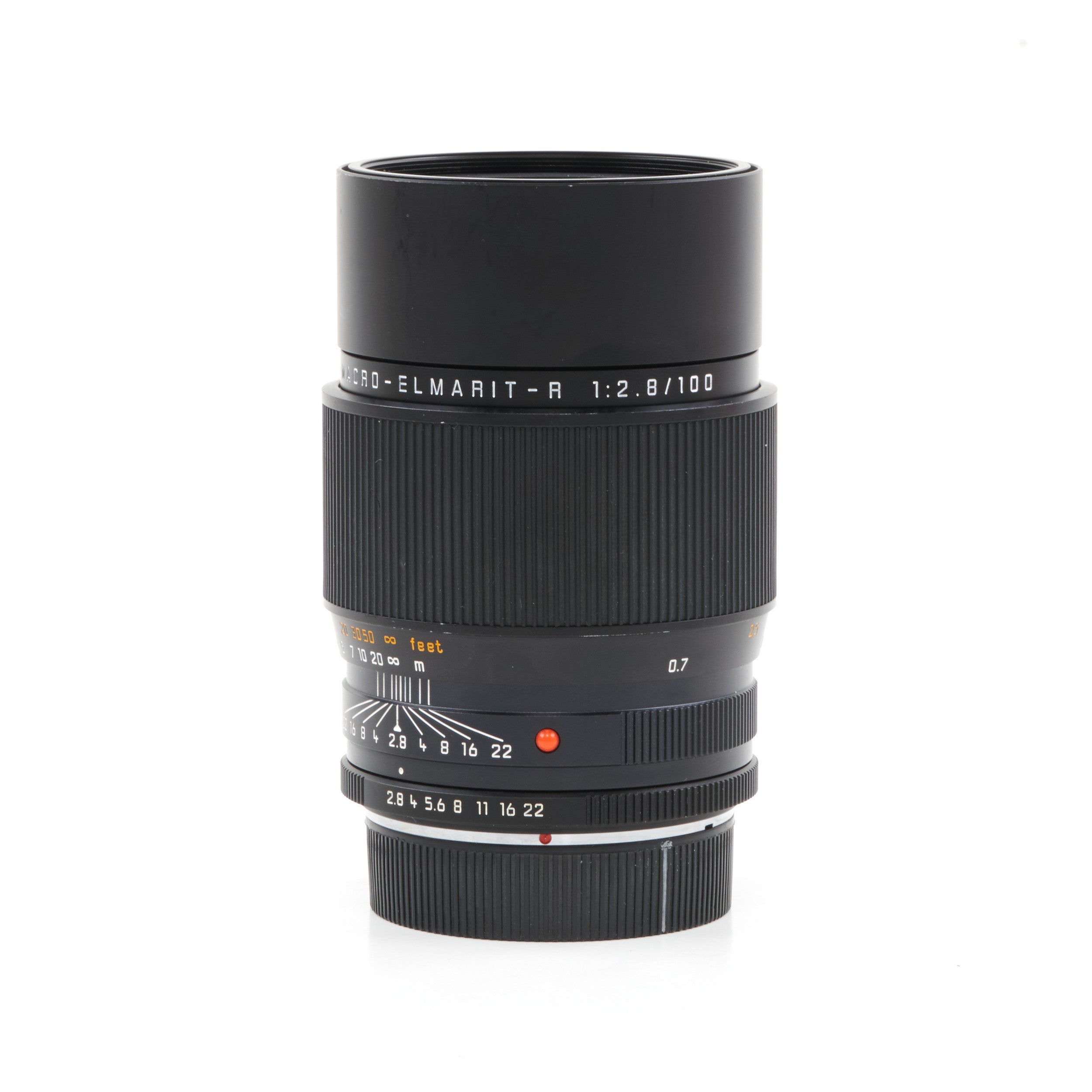 Leica 100mm f2.8 APO-Macro-Elmarit-R ROM + Doos