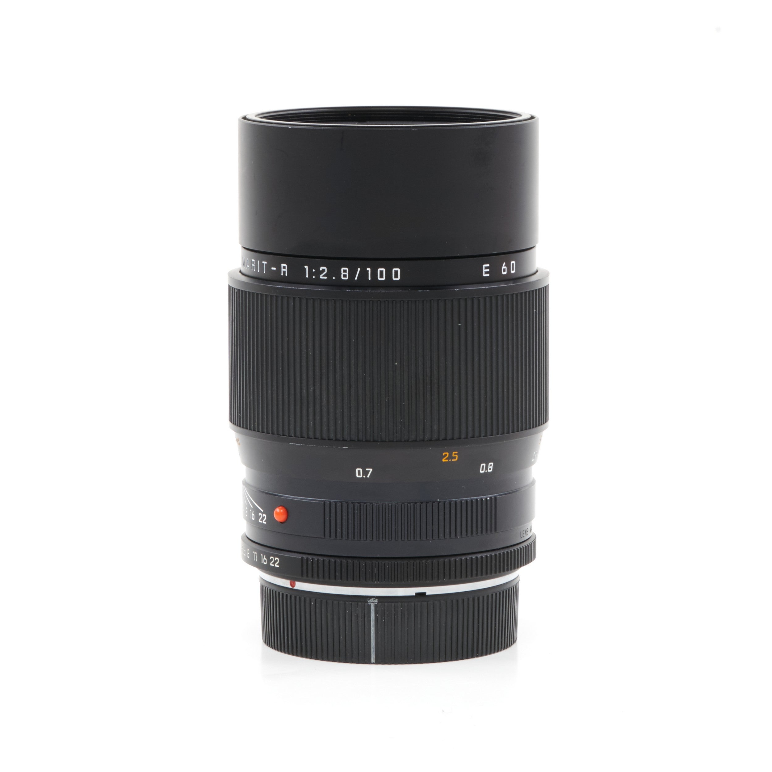 Leica 100mm f2.8 APO-Macro-Elmarit-R ROM + Doos