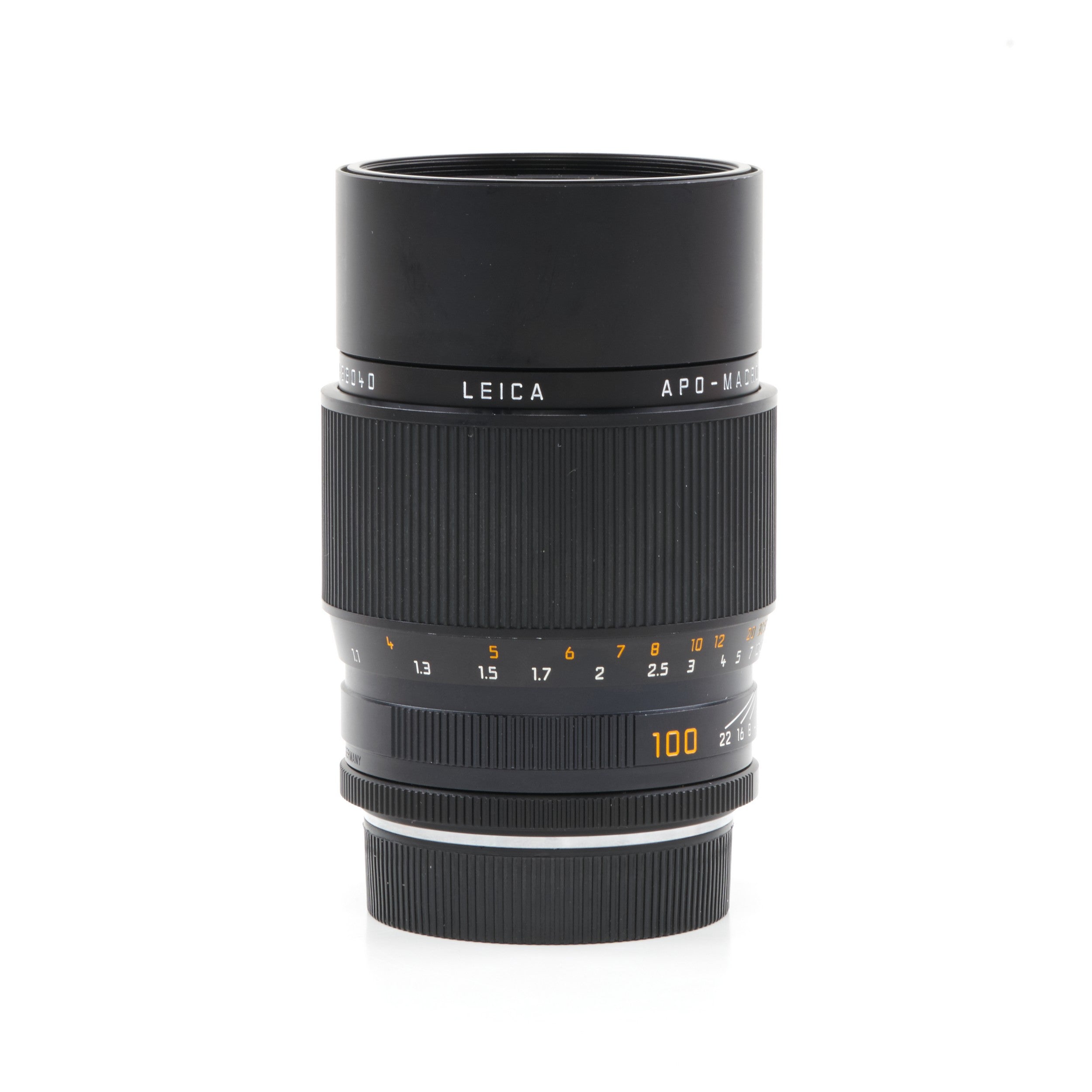 Leica 100mm f2.8 APO-Macro-Elmarit-R ROM + Doos
