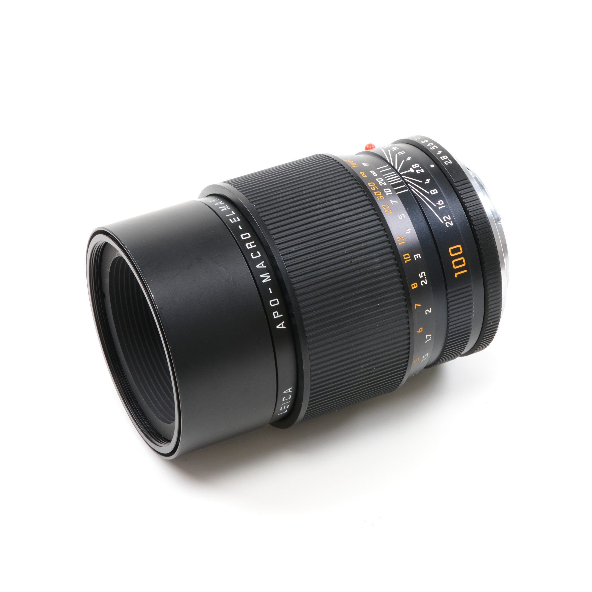 Leica 100mm f2.8 APO-Macro-Elmarit-R ROM + Doos