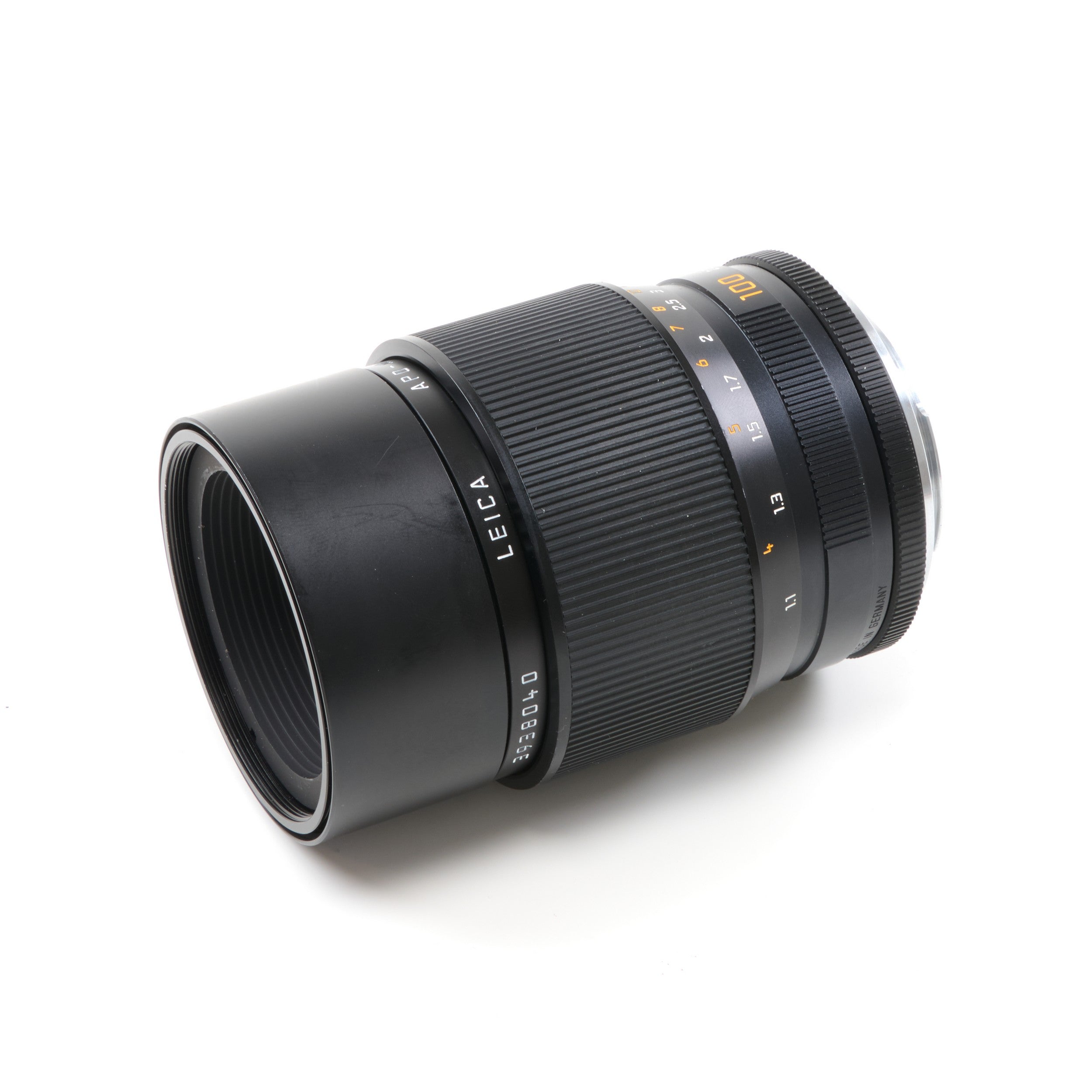 Leica 100mm f2.8 APO-Macro-Elmarit-R ROM + Doos