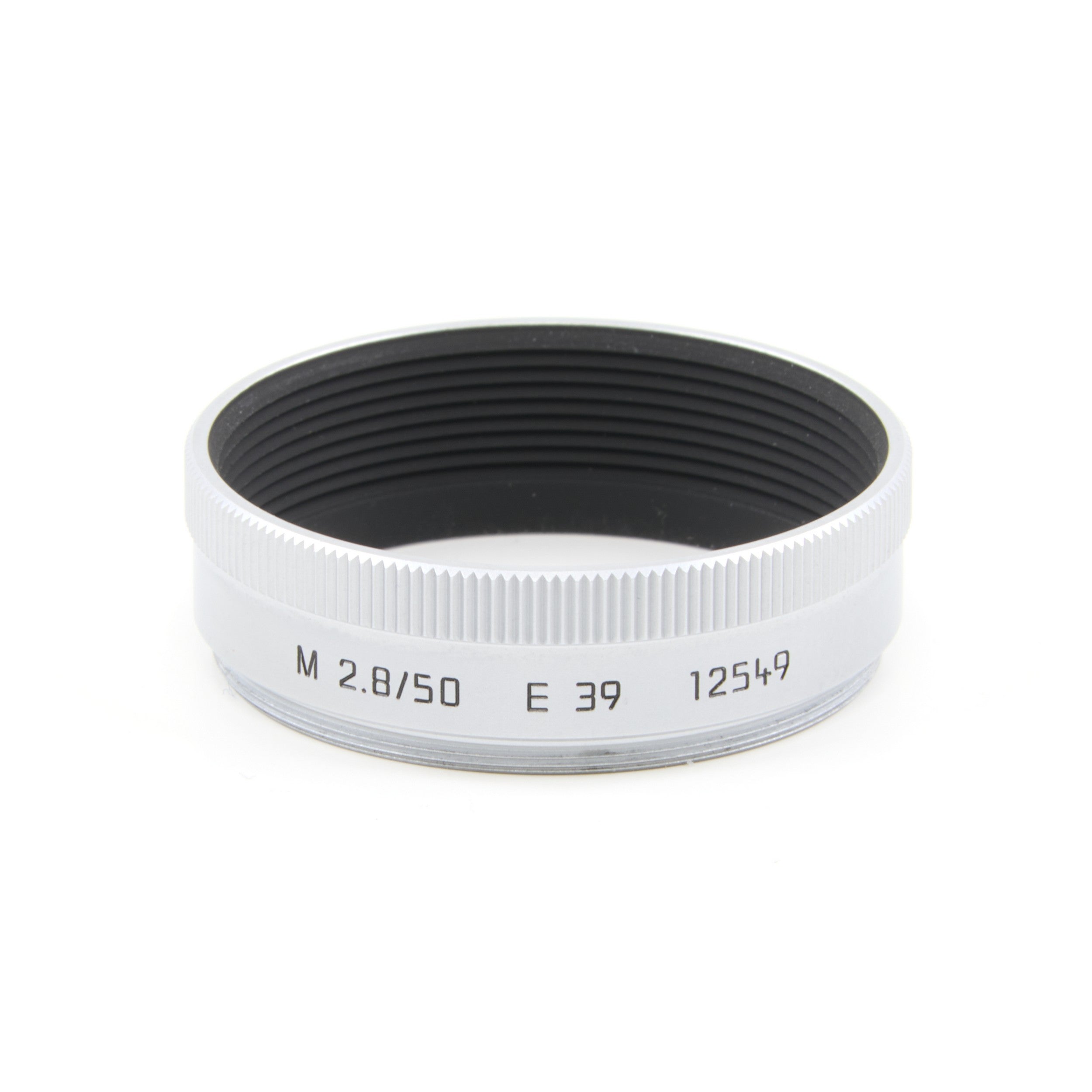 Leica 12549 Zonnekap Chroom Voor Leica 50mm Elmar-M