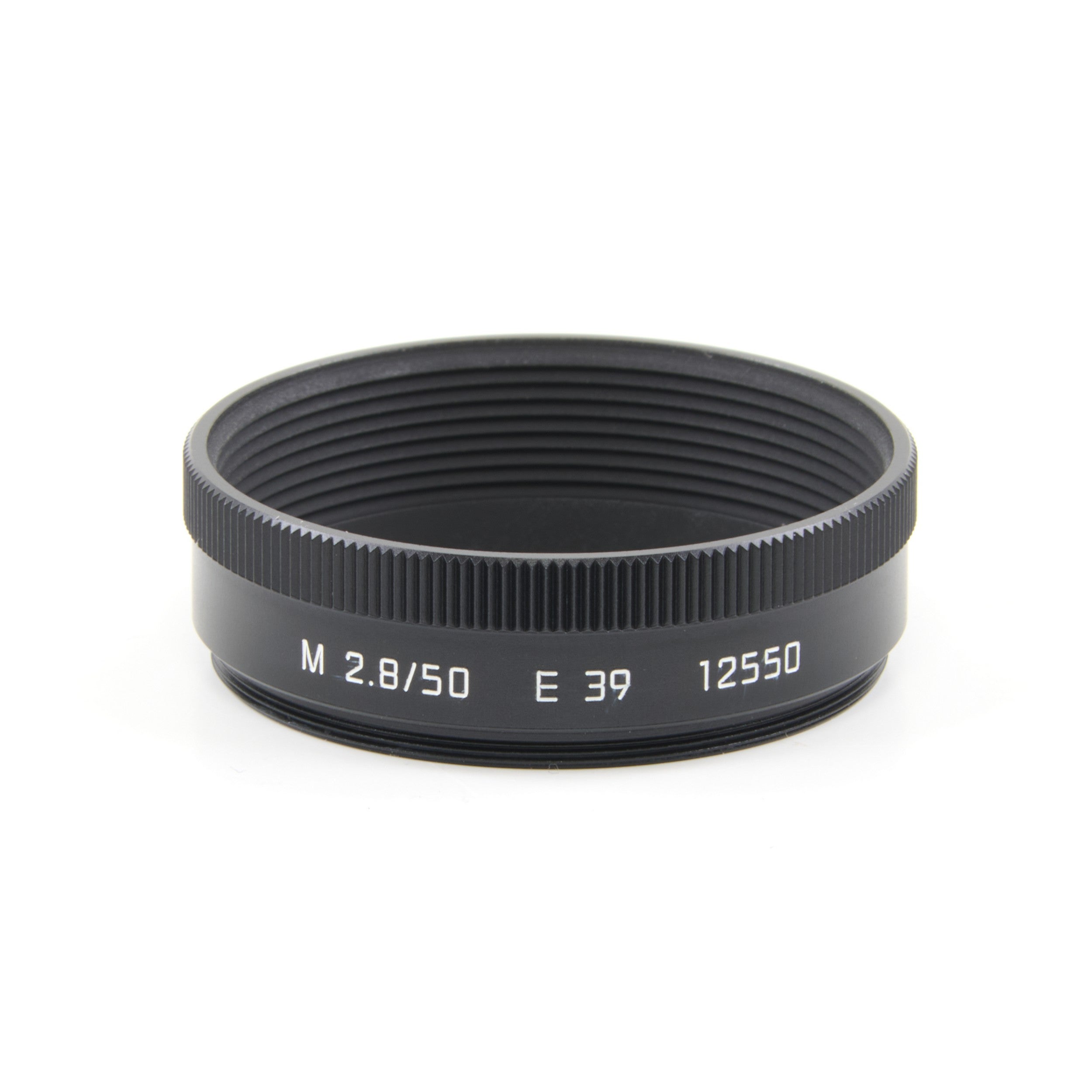 Leica 12550 Zonnekap Zwart Voor Leica 50mm Elmar-M
