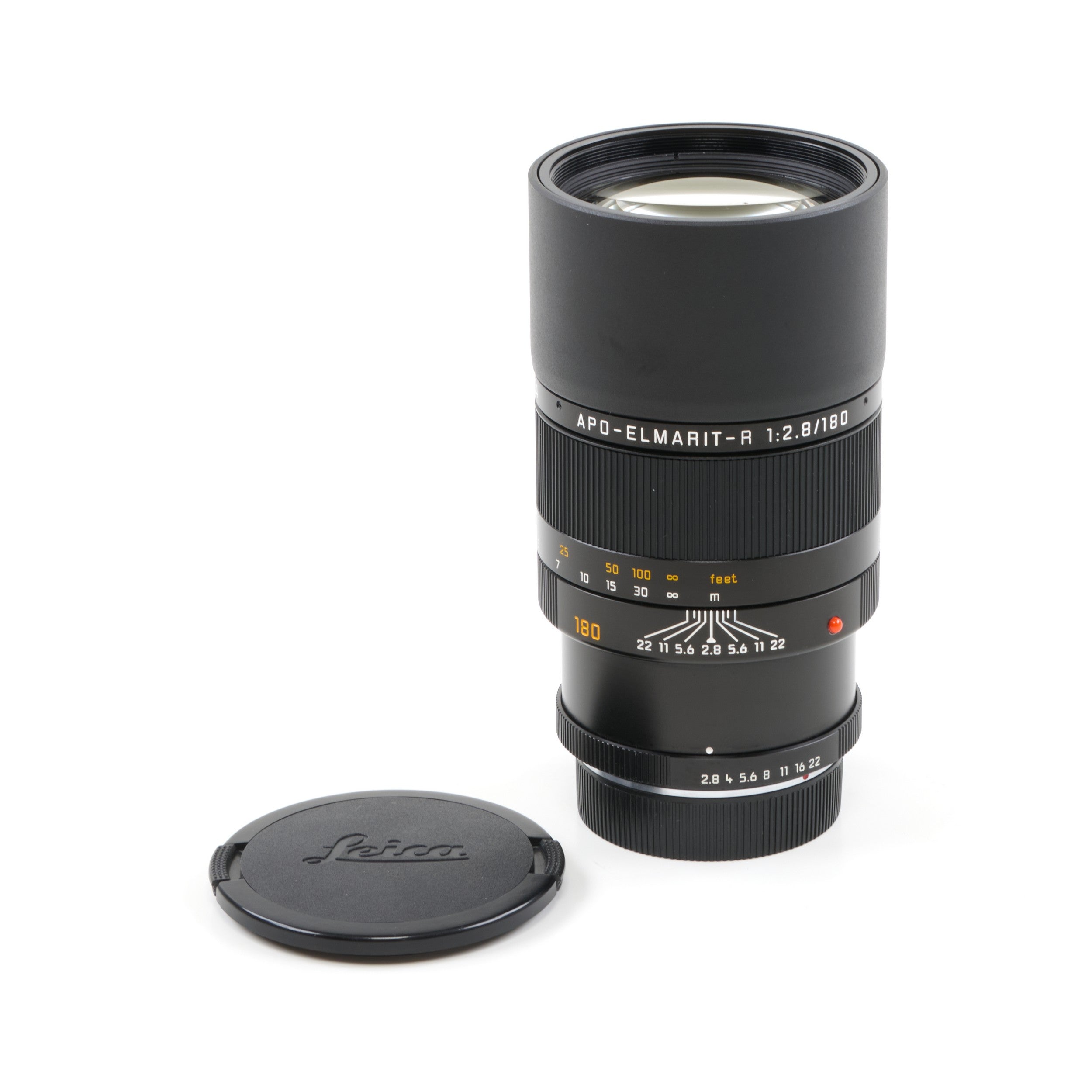 Leica 180mm f2.8 APO-Elmarit-R ROM + Doos