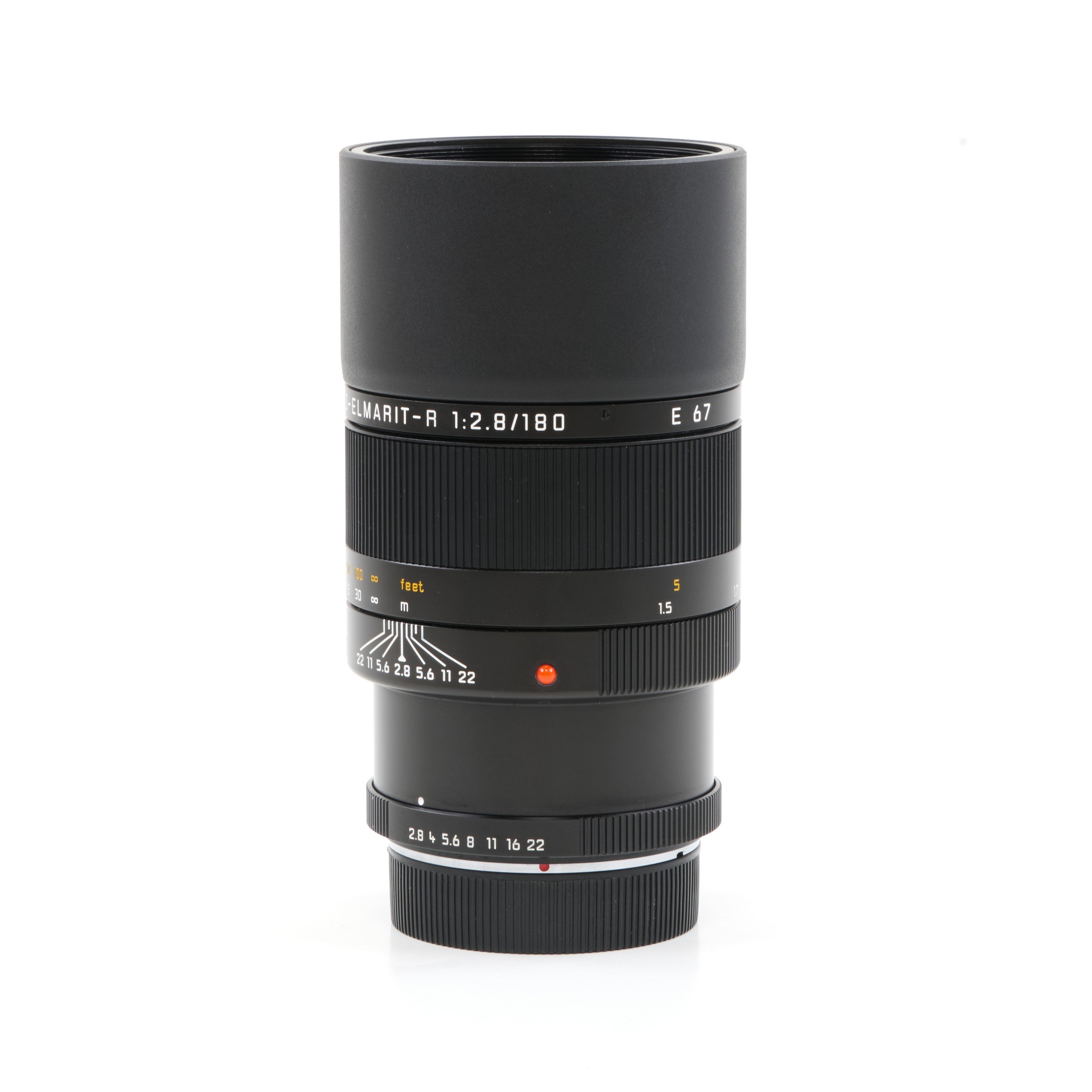 Leica 180mm f2.8 APO-Elmarit-R ROM + Doos