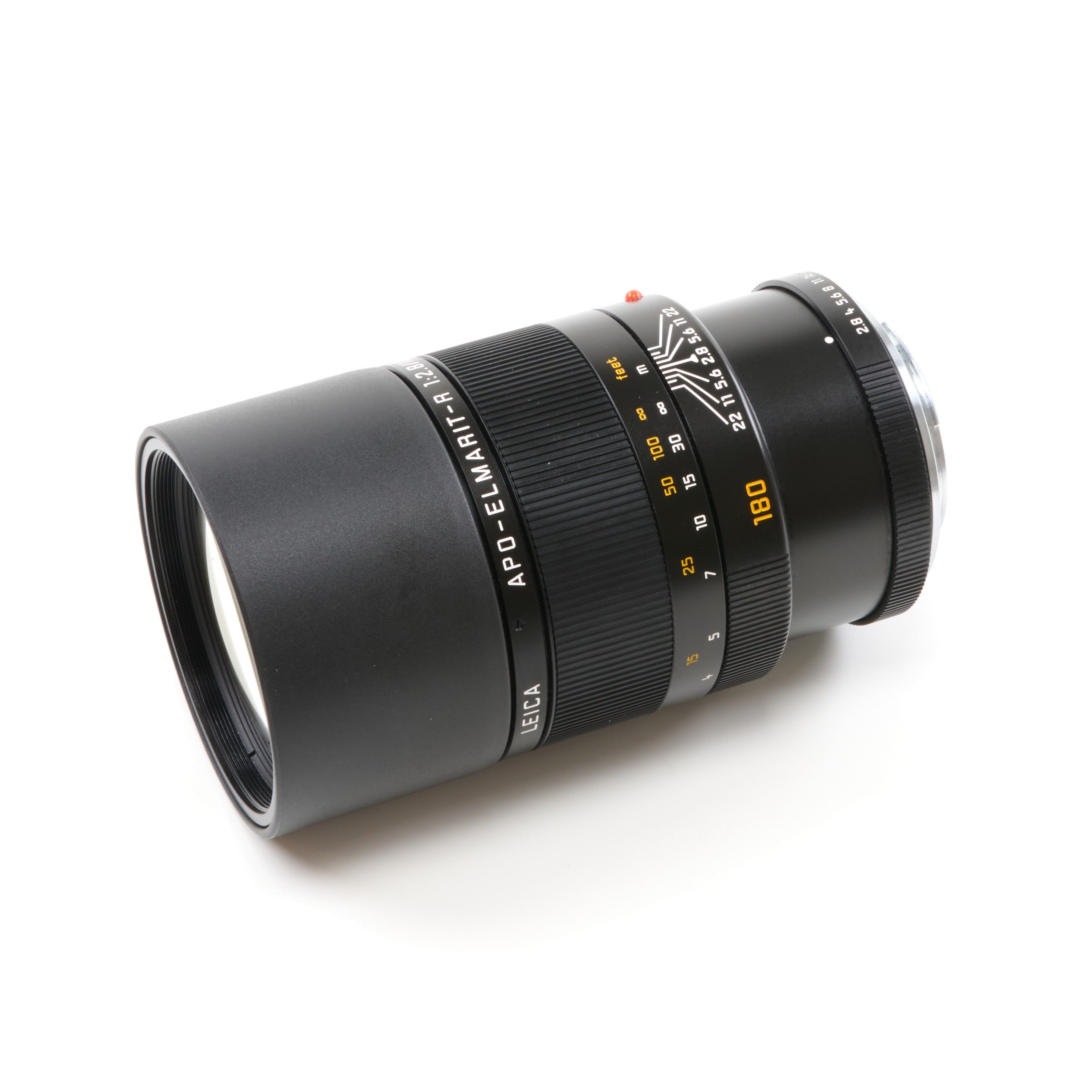 Leica 180mm f2.8 APO-Elmarit-R ROM + Doos