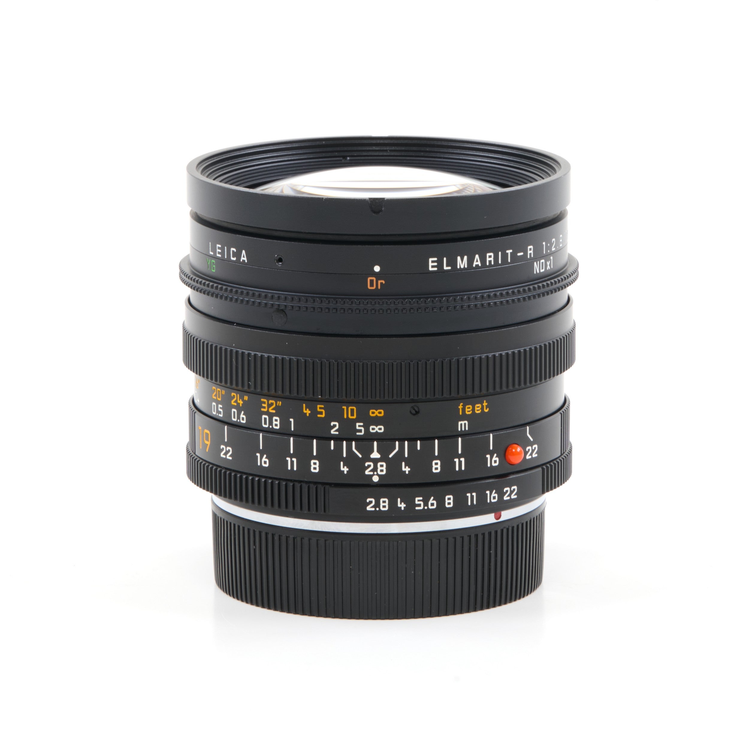 Leica 19mm f2.8 Elmarit-R ROM MK II + Doos