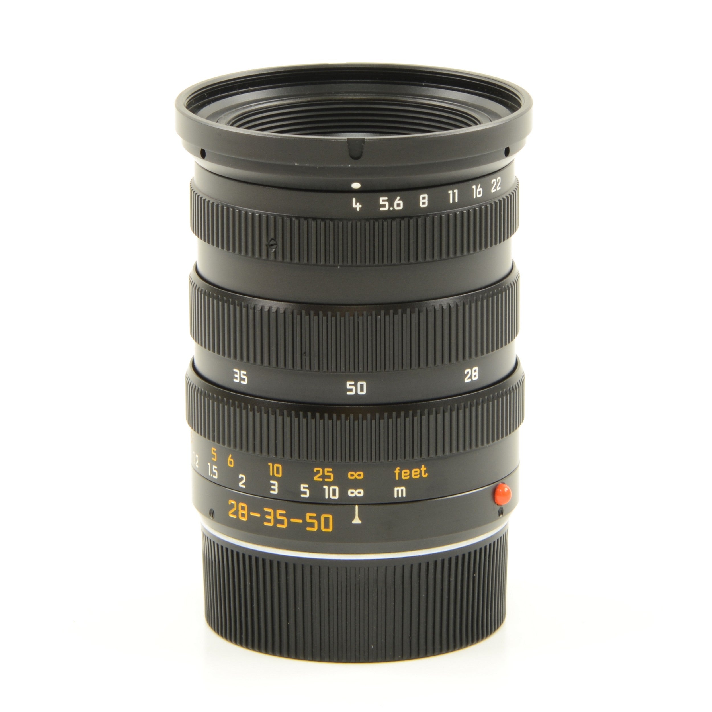 Leica 28-35-50mm f4 Tri-Elmar + Doos