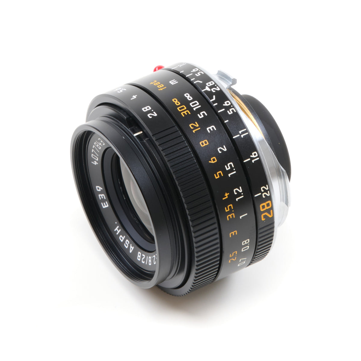 Leica 28mm f2.8 Elmarit-M ASPH + Doos