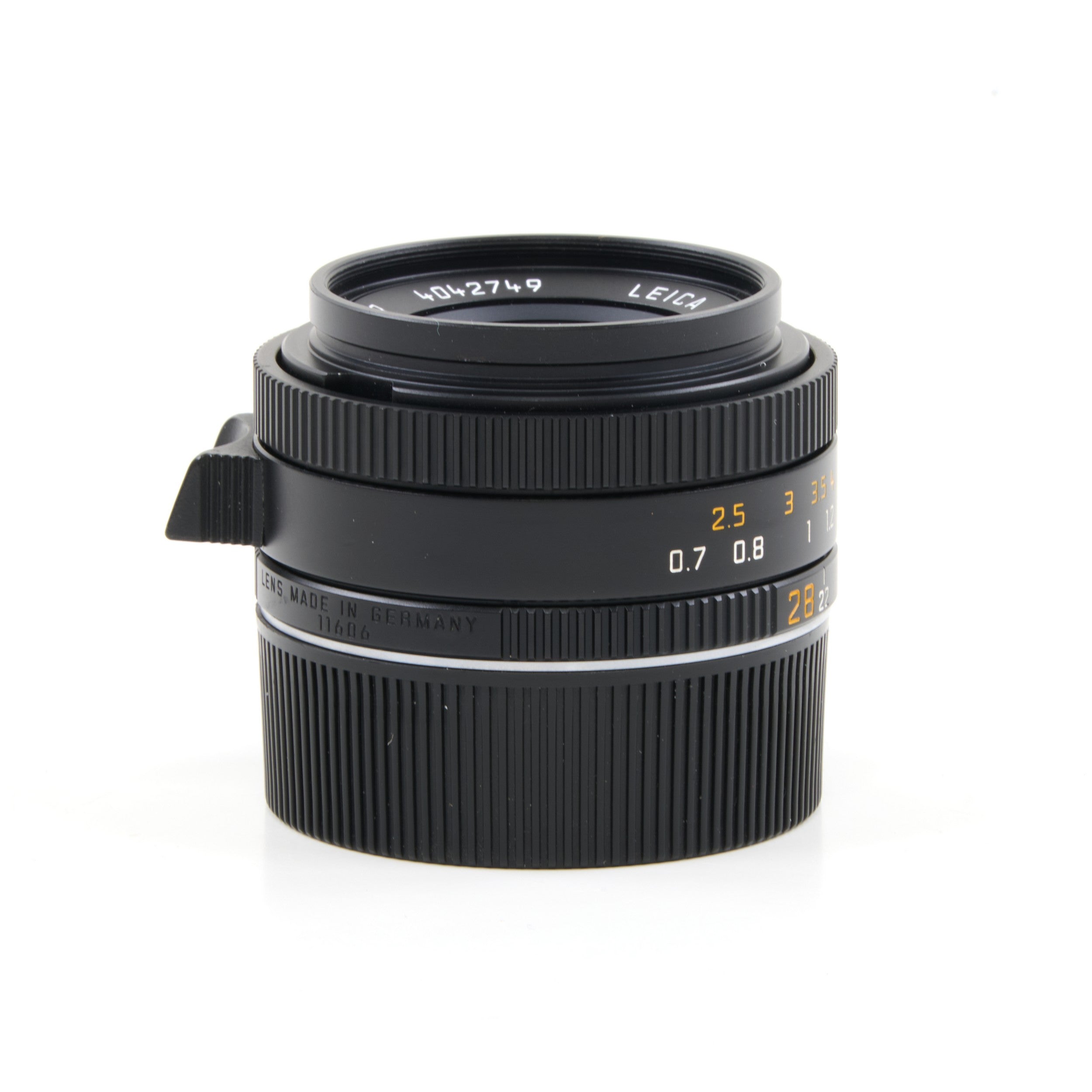 Leica 28mm f2.8 Elmarit-M ASPH + Doos