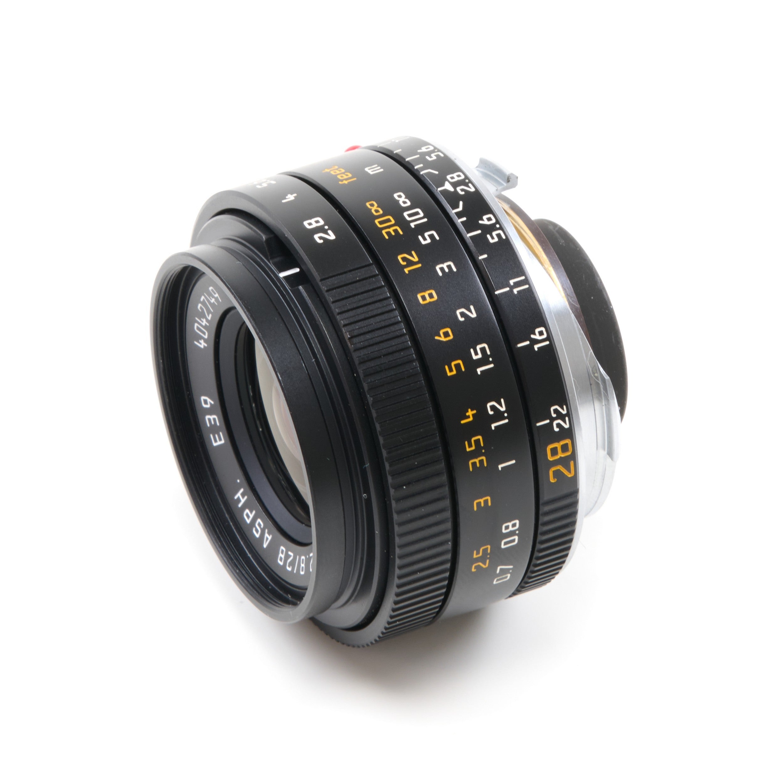 Leica 28mm f2.8 Elmarit-M ASPH + Doos