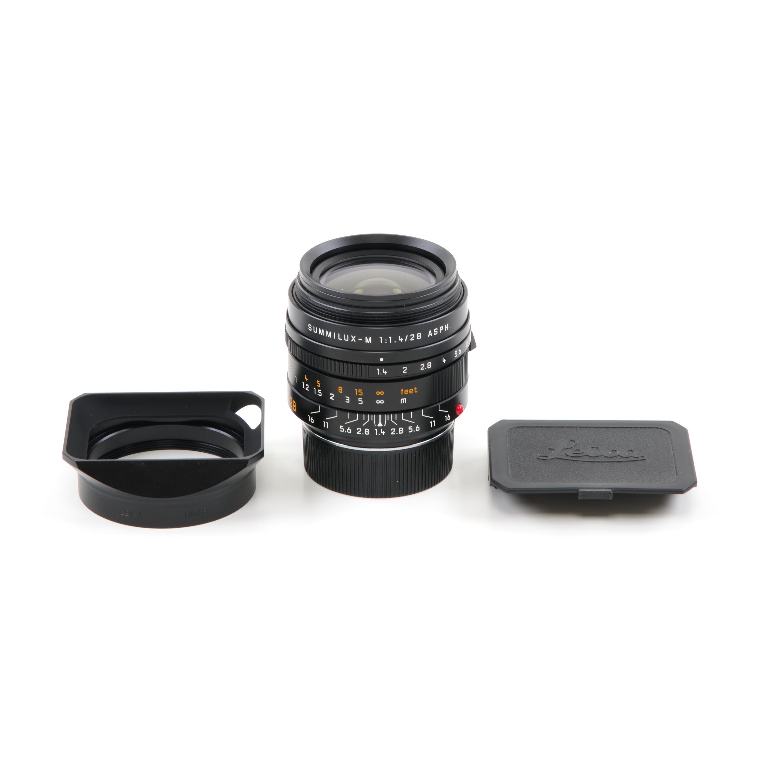 Leica 28mm f1.4 Summilux-M ASPH + Doos
