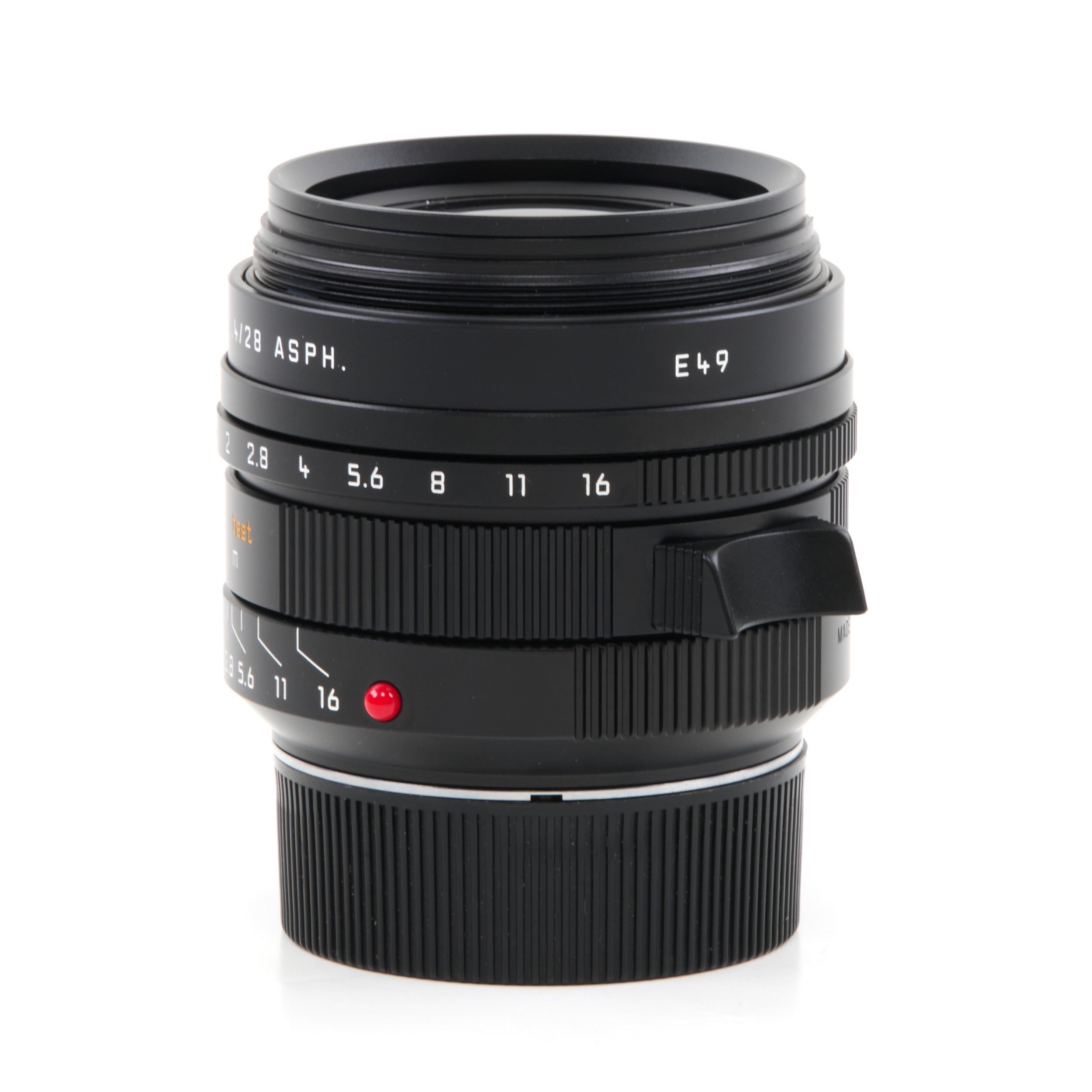 Leica 28mm f1.4 Summilux-M ASPH + Doos