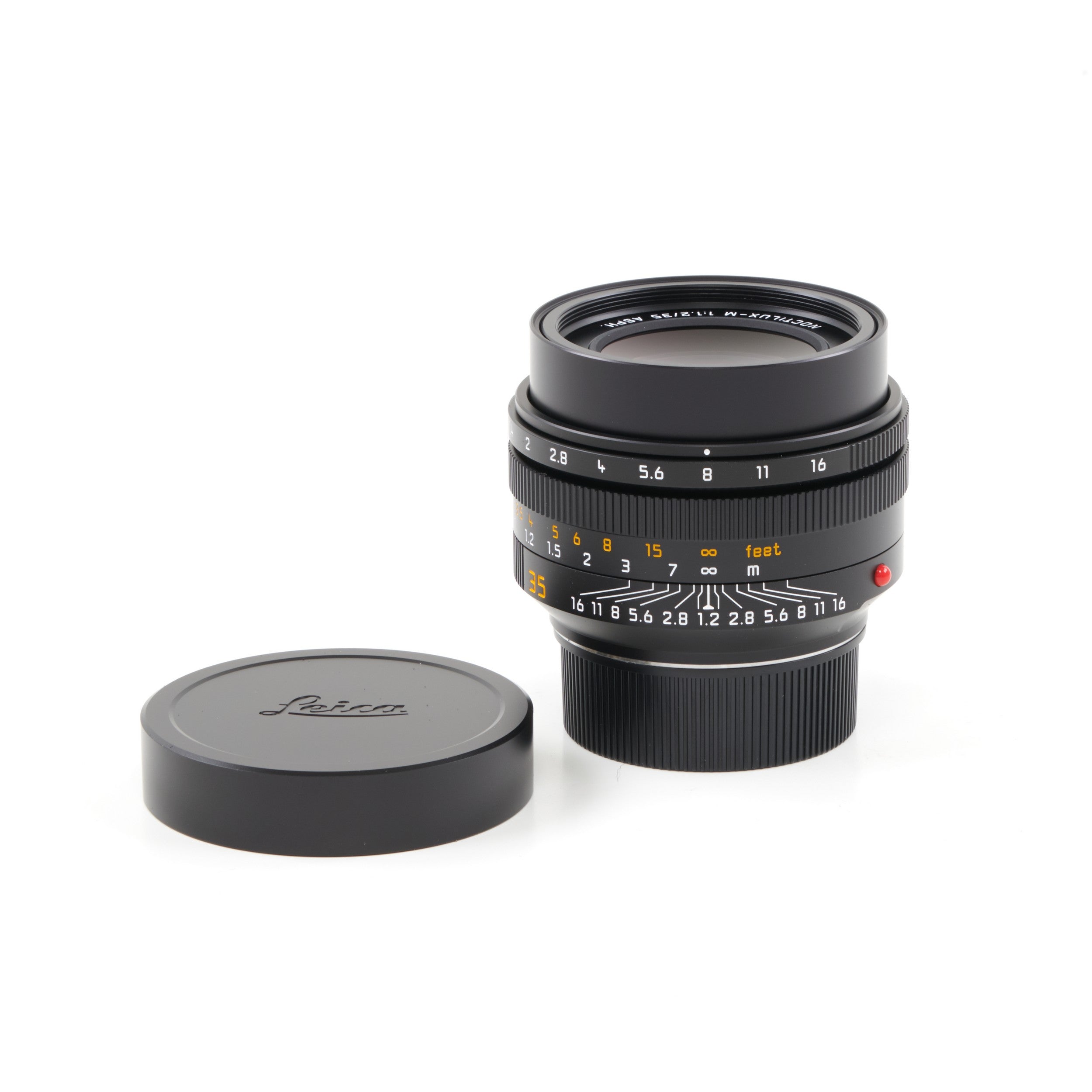 Leica 35mm f1.2 Noctilux-M ASPH Zwart + Doos