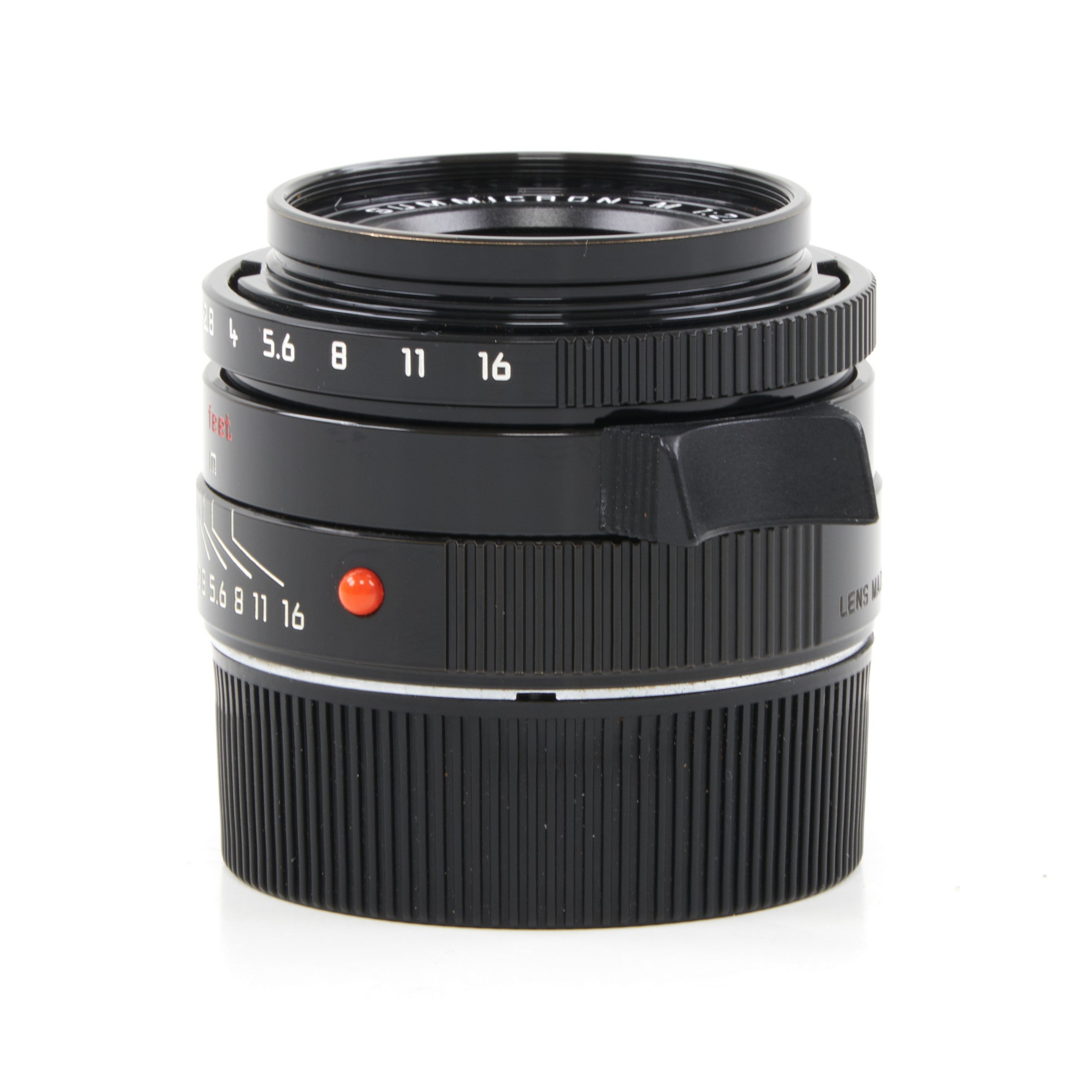 Leica 35mm f2 Summicron-M ASPH Millennium Black Paint + Doos