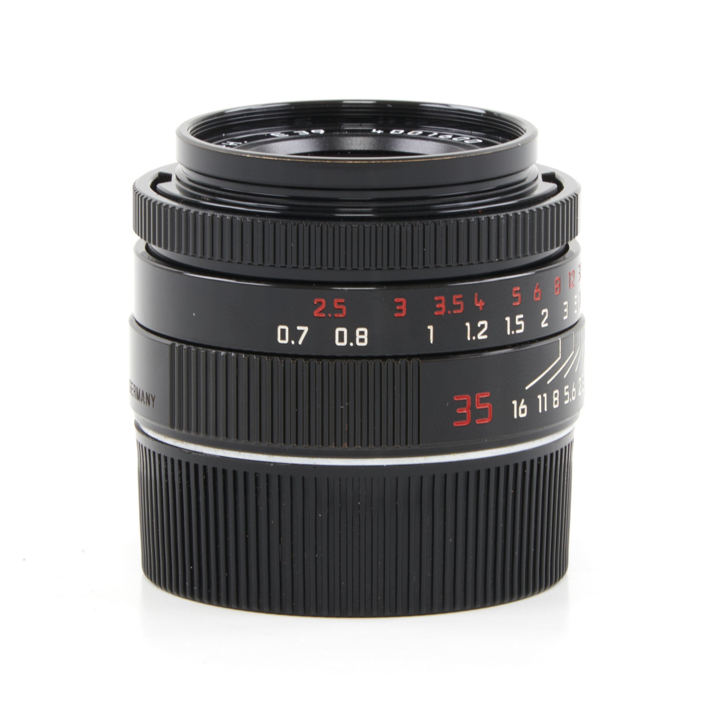 Leica 35mm f2 Summicron-M ASPH Millennium Black Paint + Doos