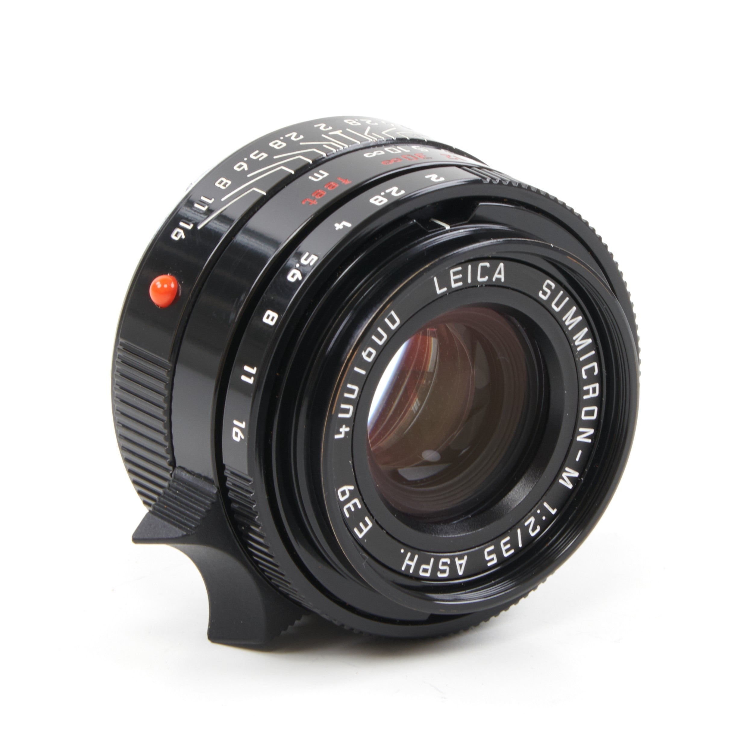 Leica 35mm f2 Summicron-M ASPH Millennium Black Paint + Doos