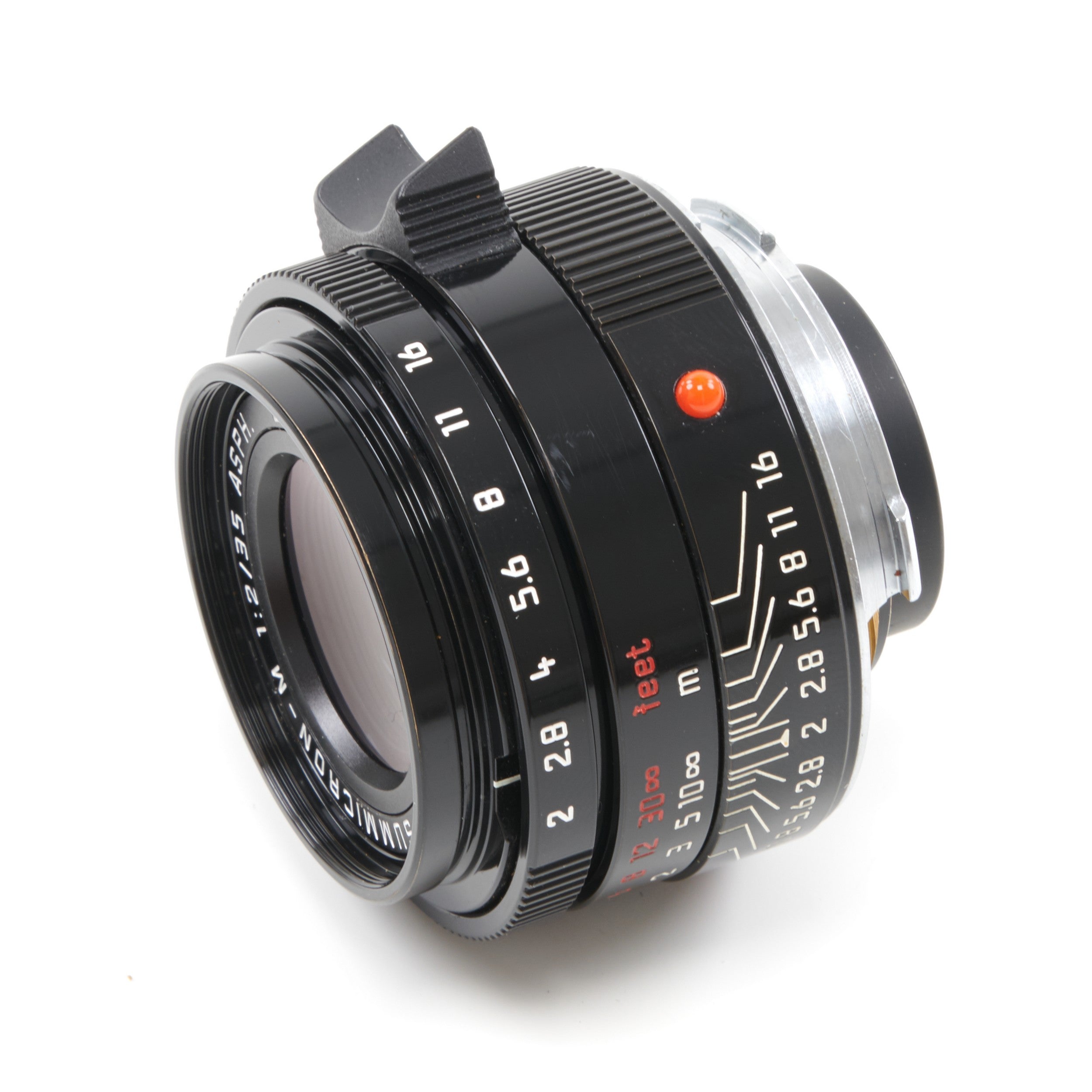 Leica 35mm f2 Summicron-M ASPH Millennium Black Paint + Doos