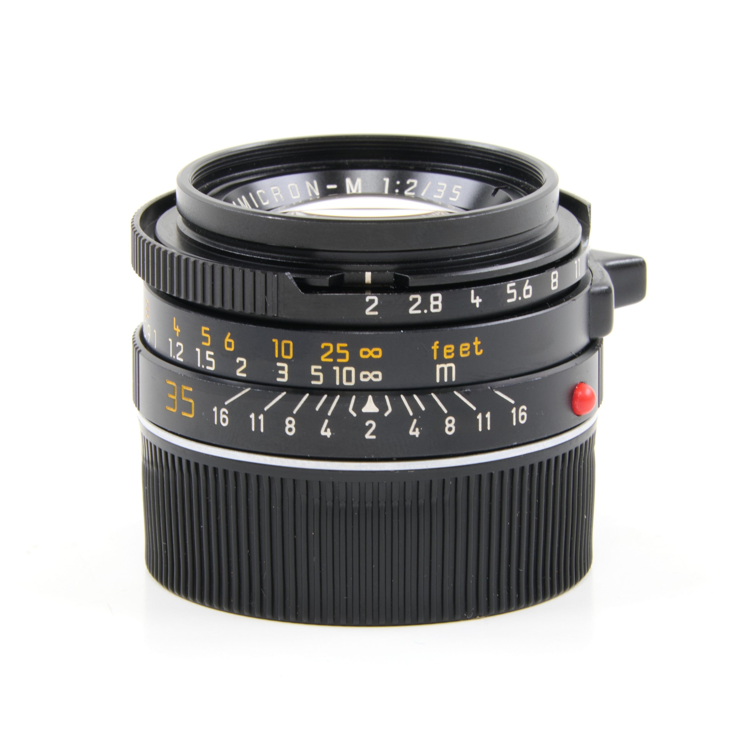 Leica 35mm f2 Summicron-M Zwart 4e Versie King Of Bokeh Germany