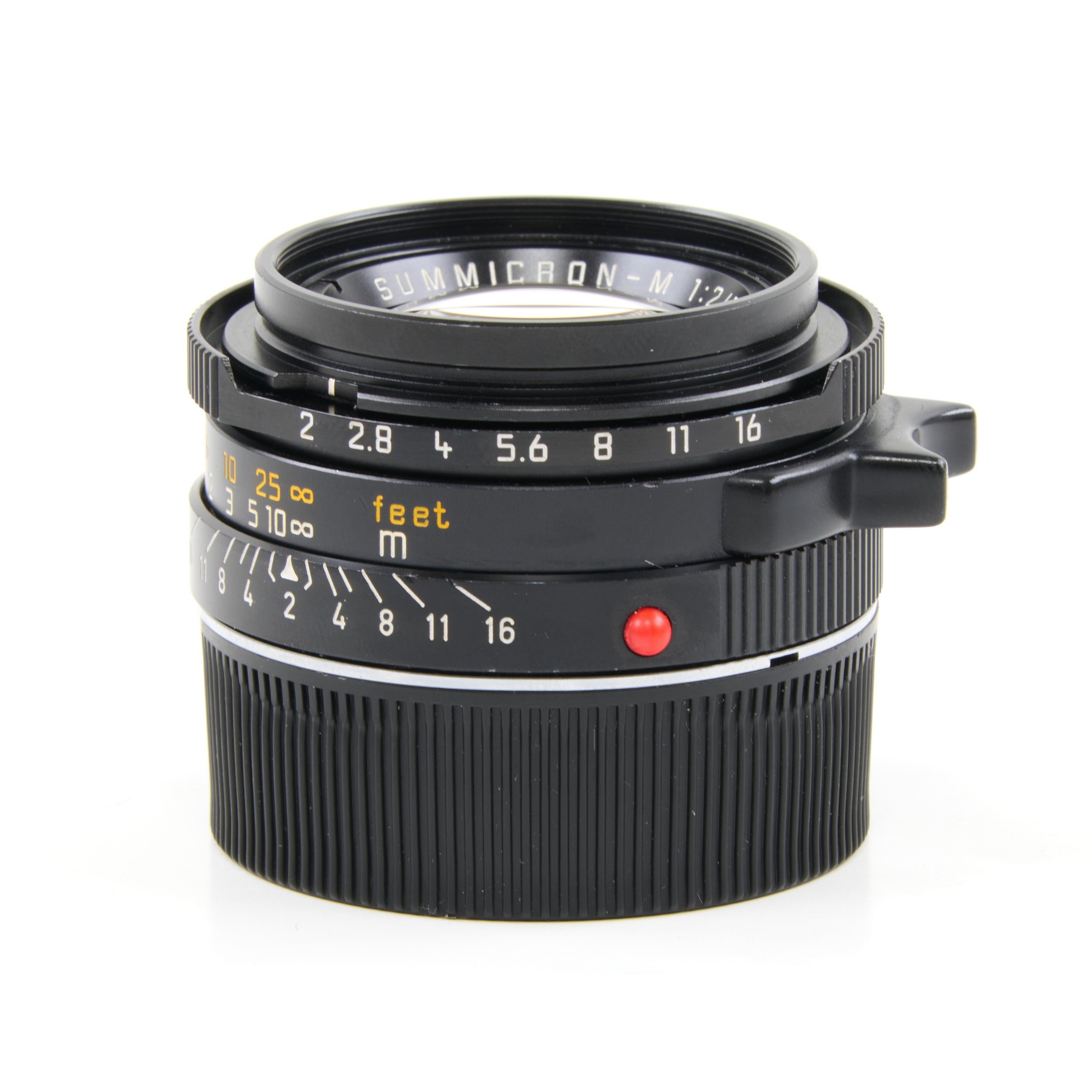 Leica 35mm f2 Summicron-M Zwart 4e Versie King Of Bokeh Germany
