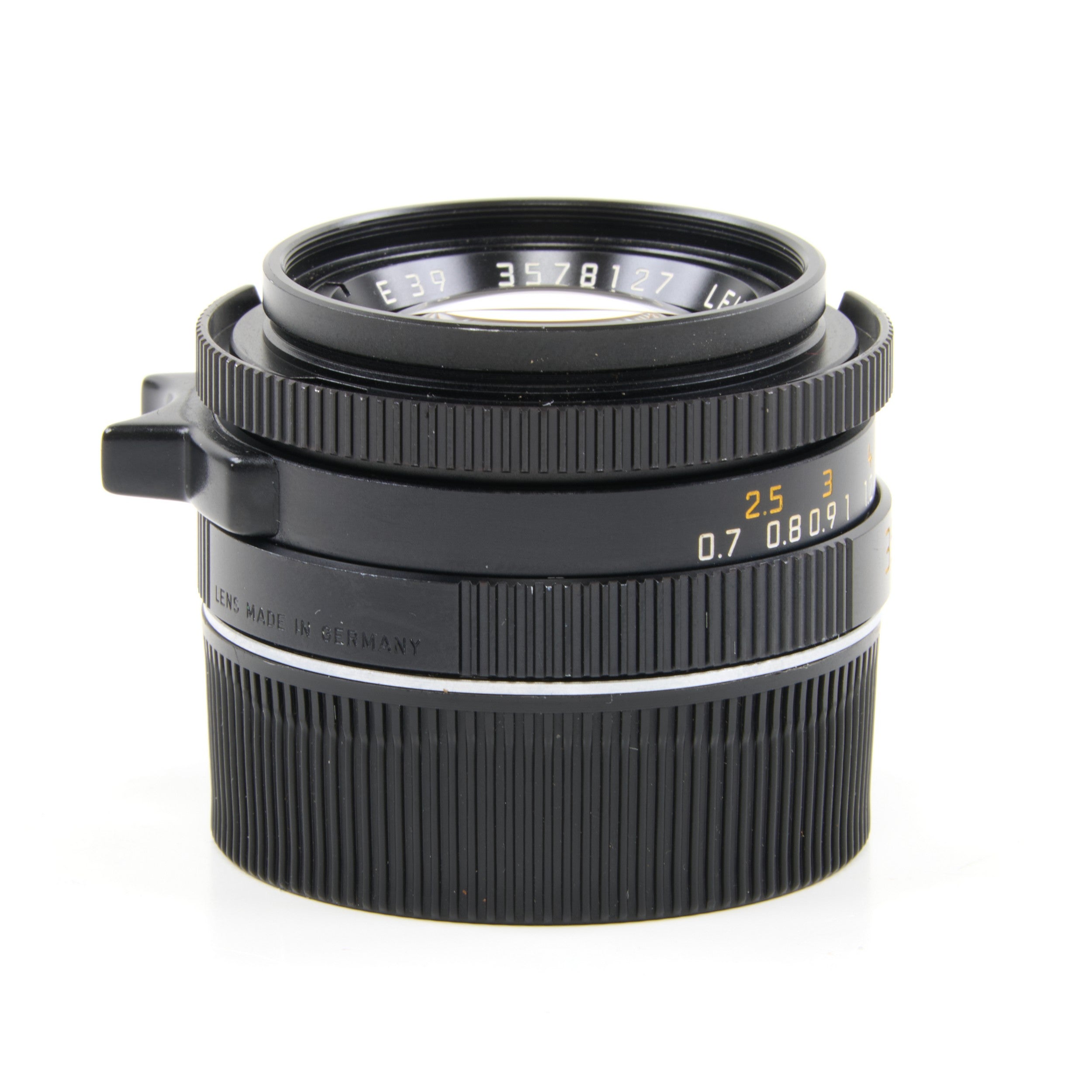 Leica 35mm f2 Summicron-M Zwart 4e Versie King Of Bokeh Germany