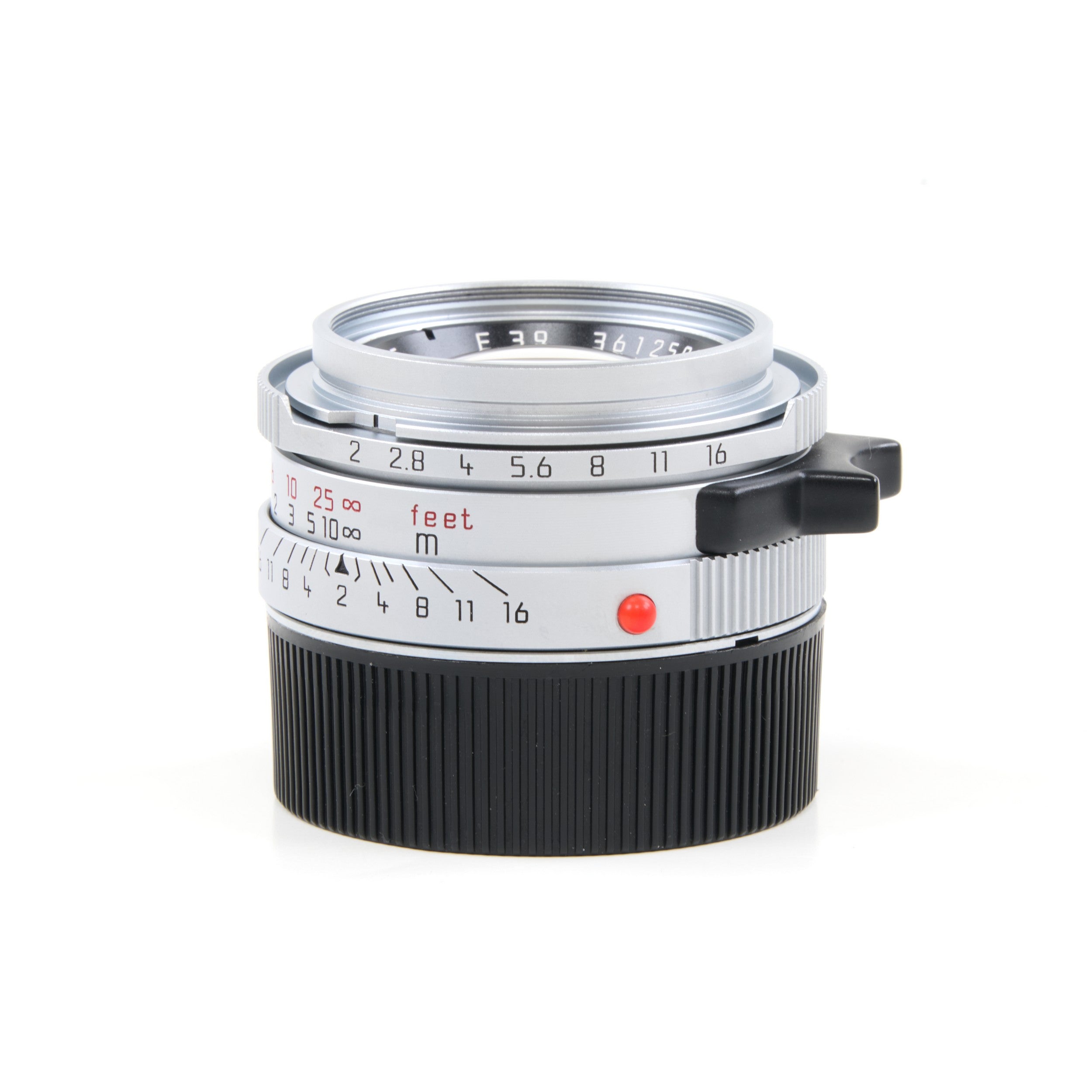 Leica 35mm f2 Summicron-M Chroom 4e Versie King Of Bokeh Germany + Doos