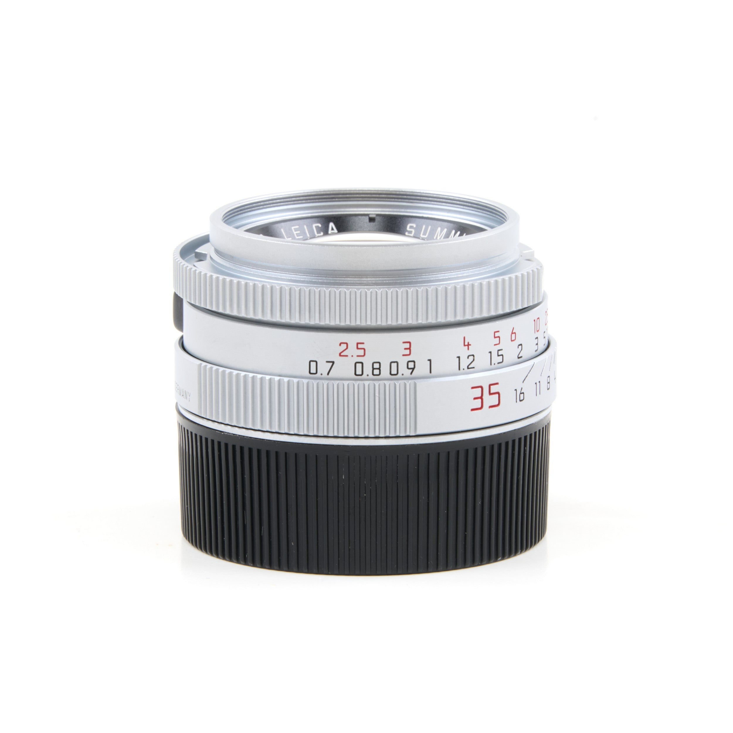 Leica 35mm f2 Summicron-M Chroom 4e Versie King Of Bokeh Germany + Doos