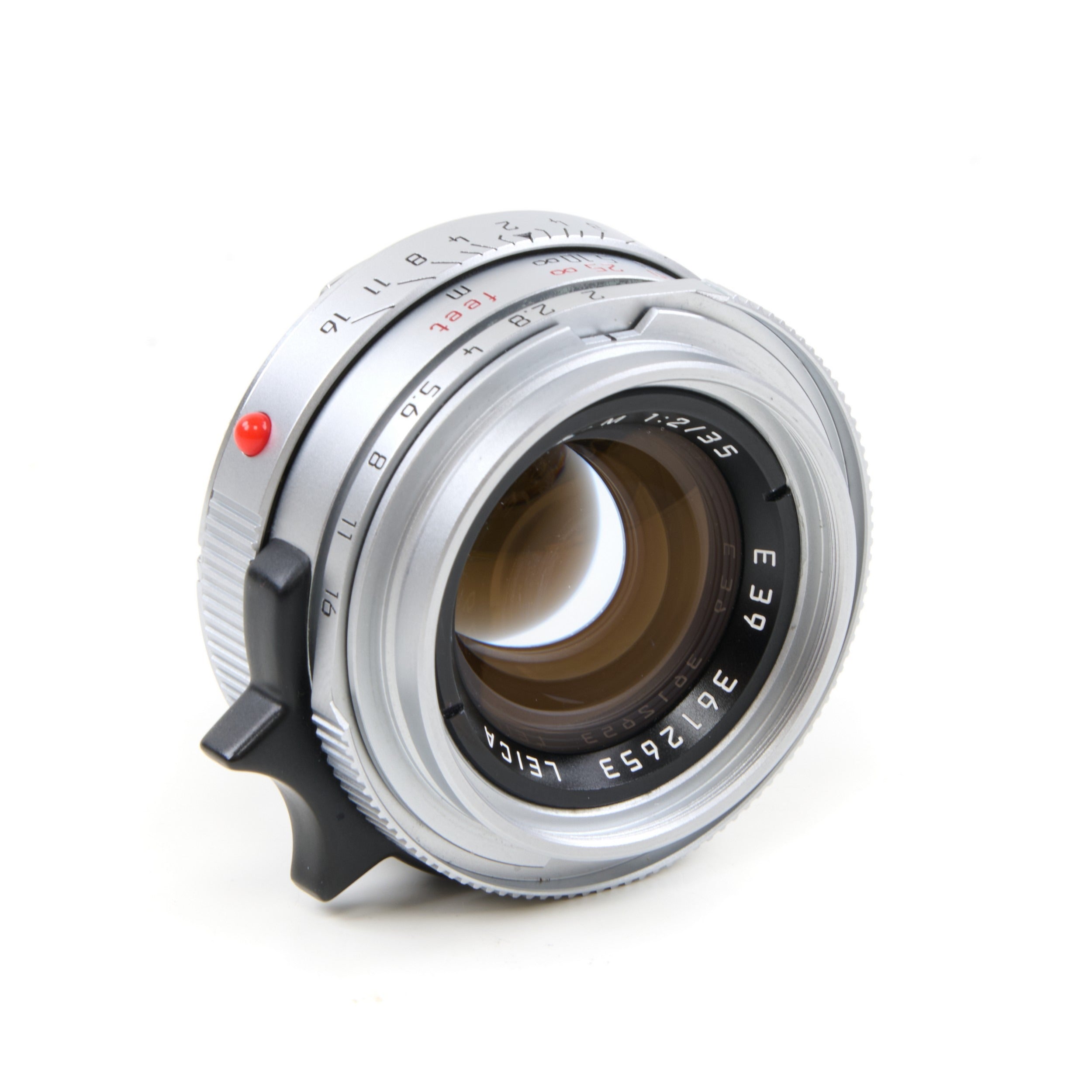 Leica 35mm f2 Summicron-M Chroom 4e Versie King Of Bokeh Germany + Doos