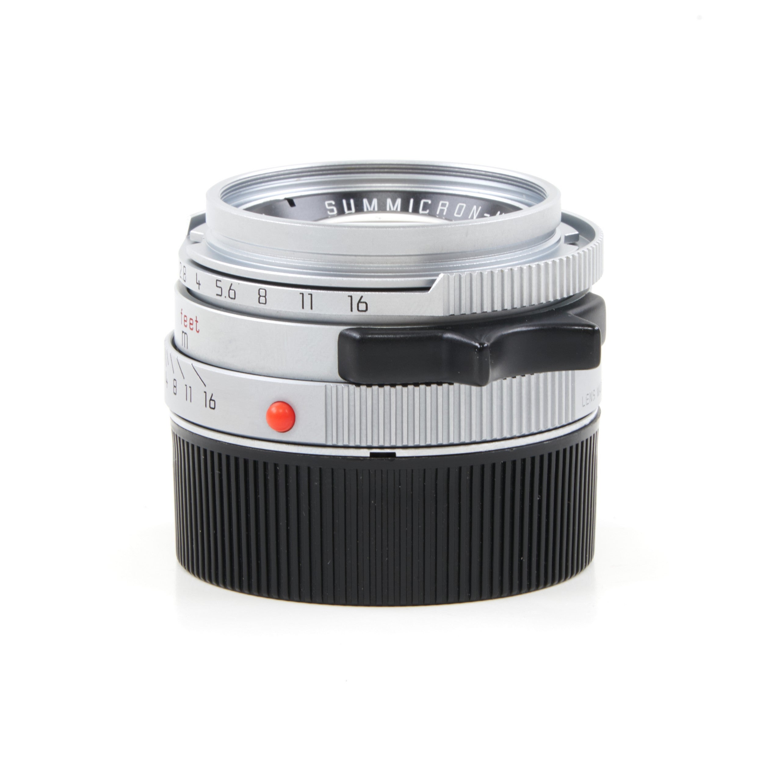 Leica 35mm f2 Summicron-M Chroom 4e Versie Koning Van Bokeh Germany + Doos LEZEN